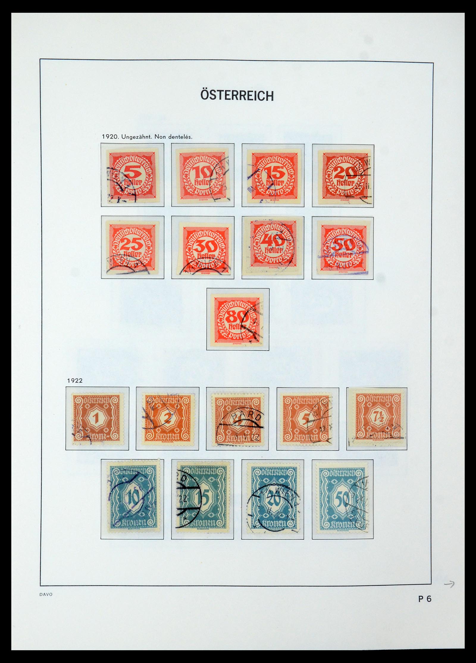 35423 050 - Postzegelverzameling 35423 Oostenrijk 1850-2006.