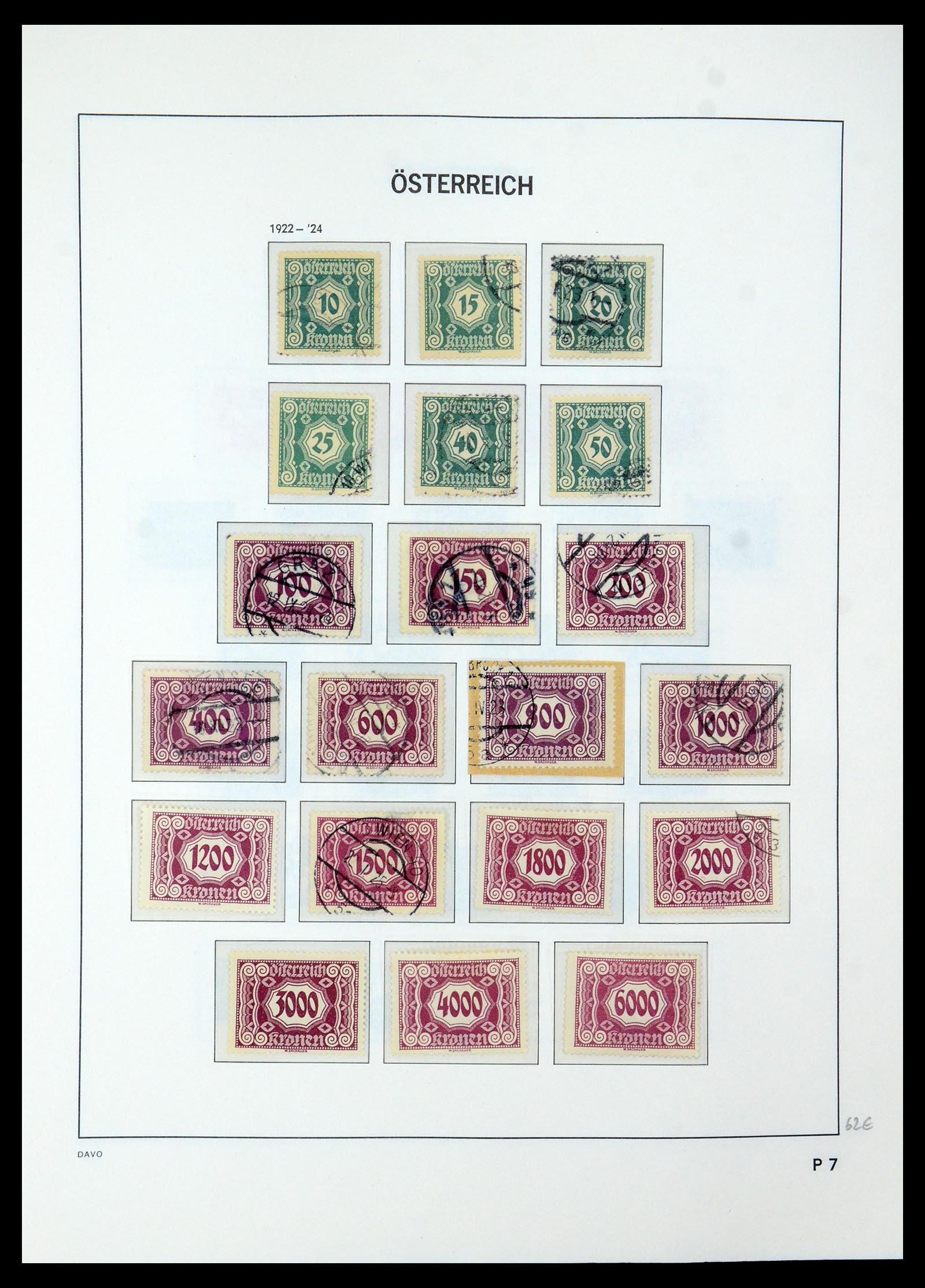 35423 051 - Postzegelverzameling 35423 Oostenrijk 1850-2006.