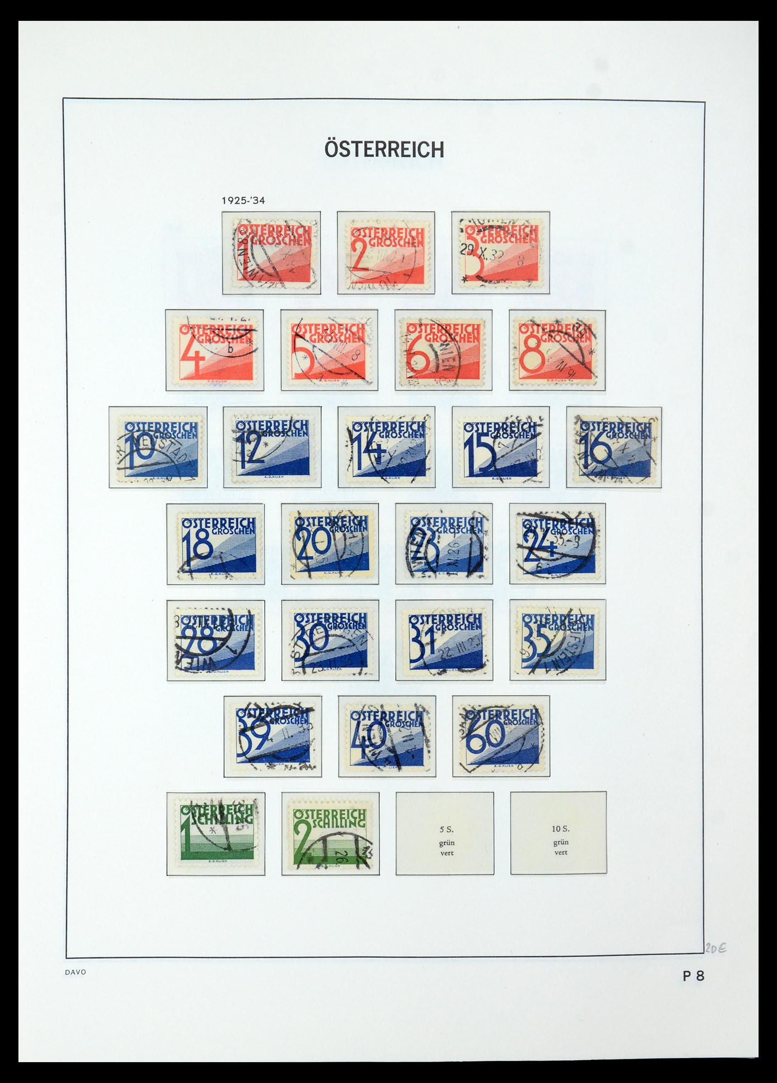 35423 052 - Postzegelverzameling 35423 Oostenrijk 1850-2006.