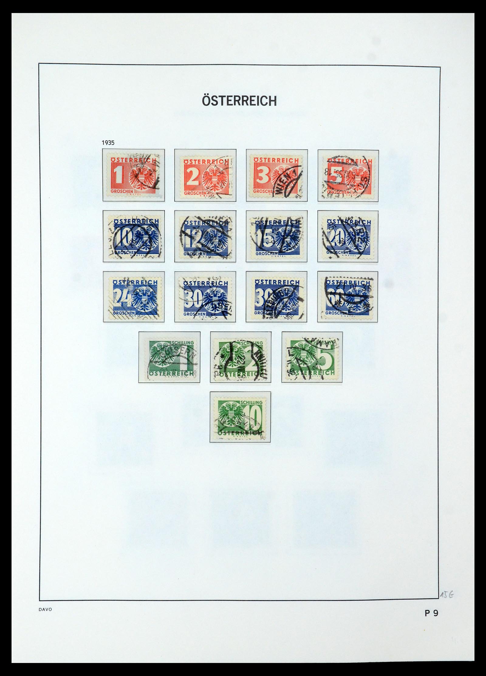35423 053 - Postzegelverzameling 35423 Oostenrijk 1850-2006.