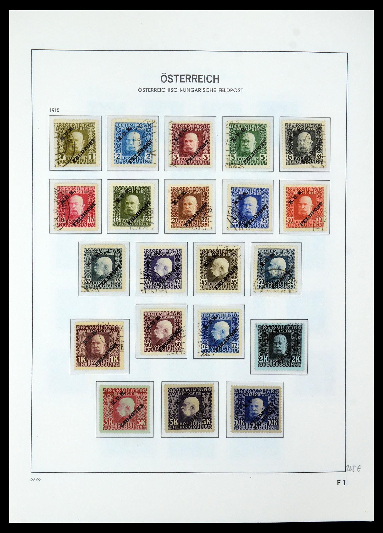 35423 054 - Postzegelverzameling 35423 Oostenrijk 1850-2006.