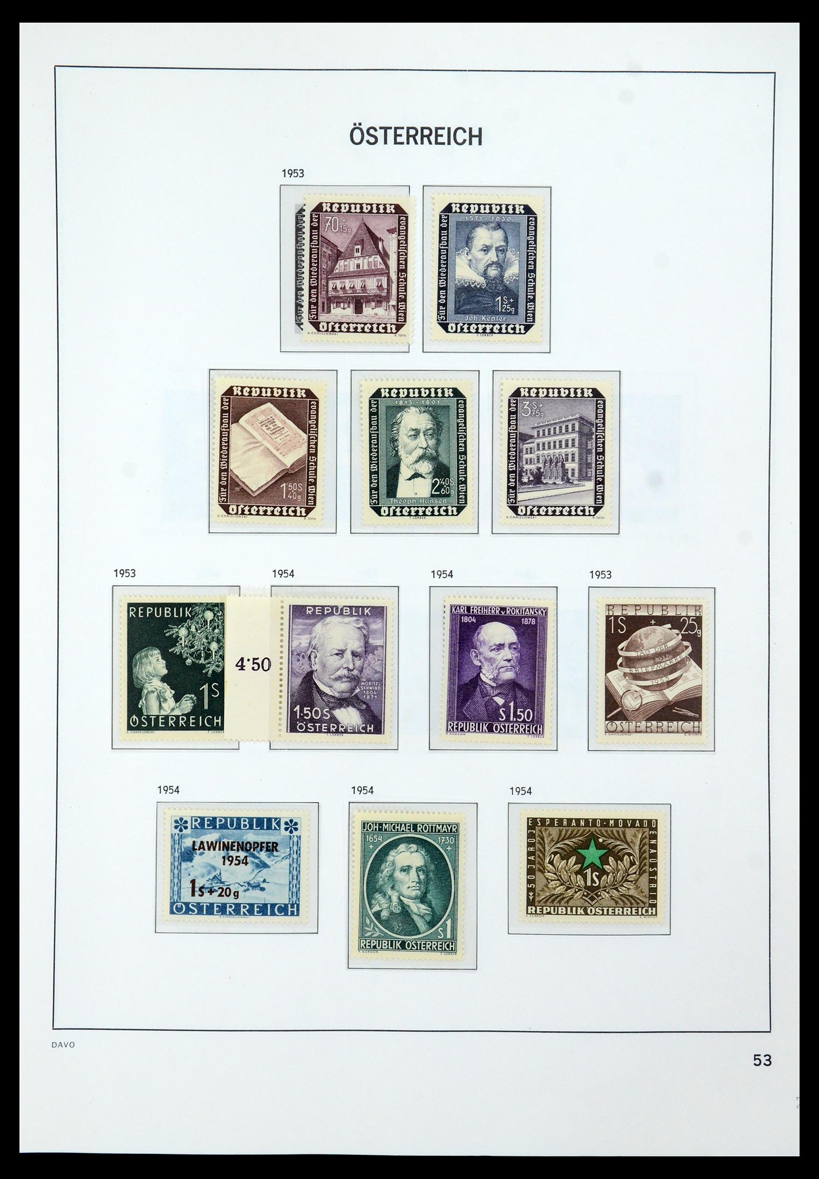 35423 081 - Stamp Collection 35423 Austria 1850-2006.