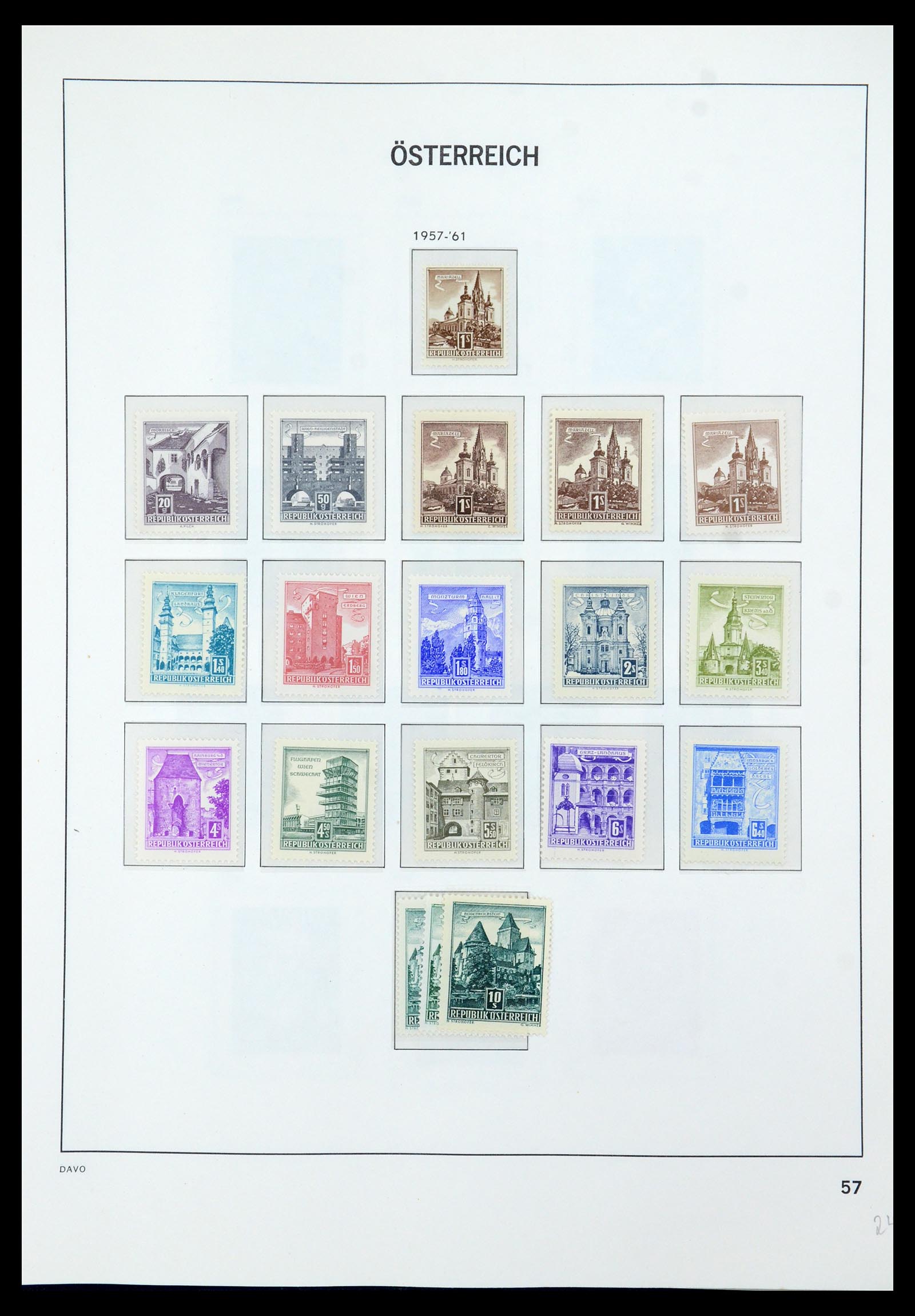 35423 085 - Stamp Collection 35423 Austria 1850-2006.