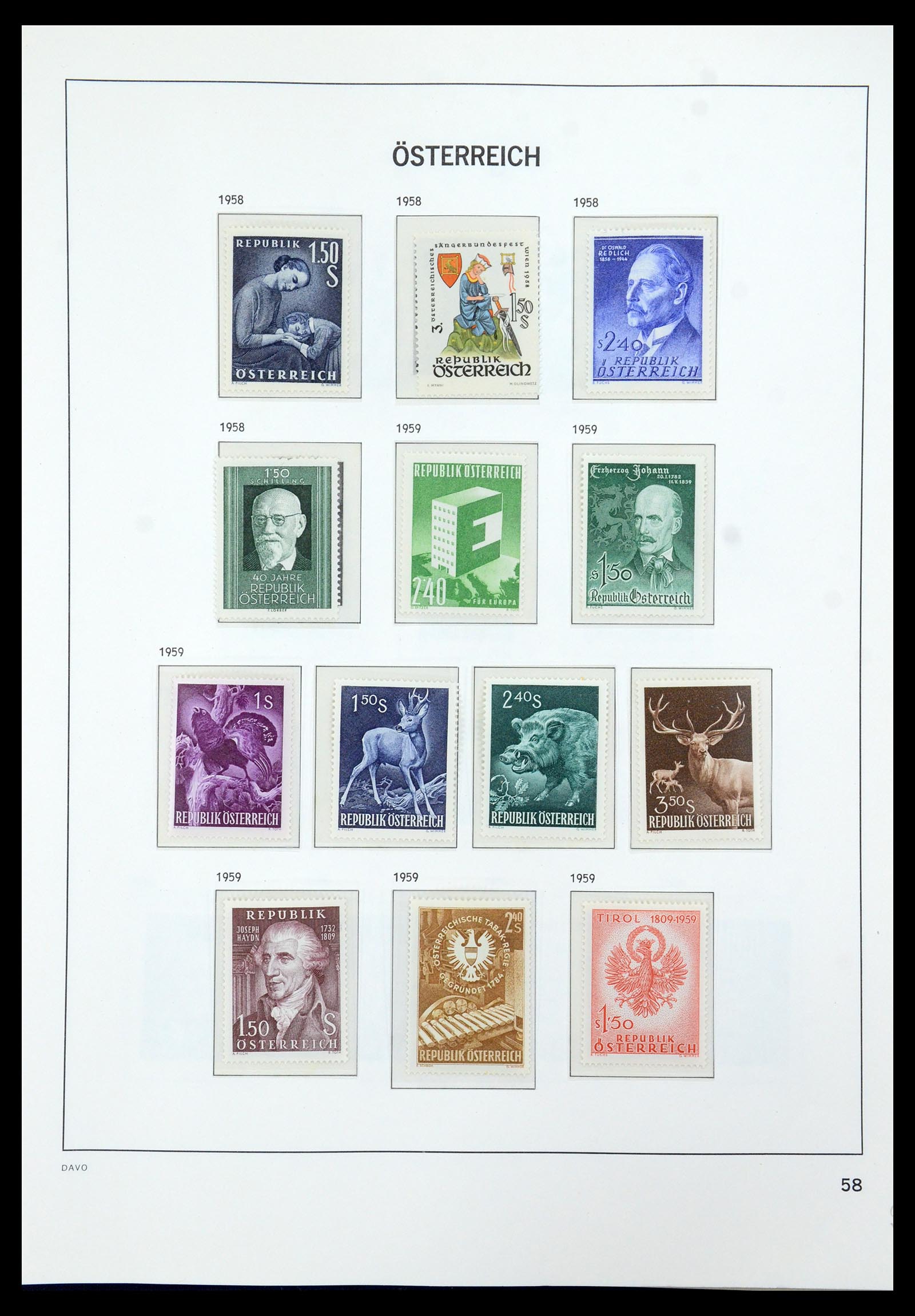 35423 086 - Stamp Collection 35423 Austria 1850-2006.