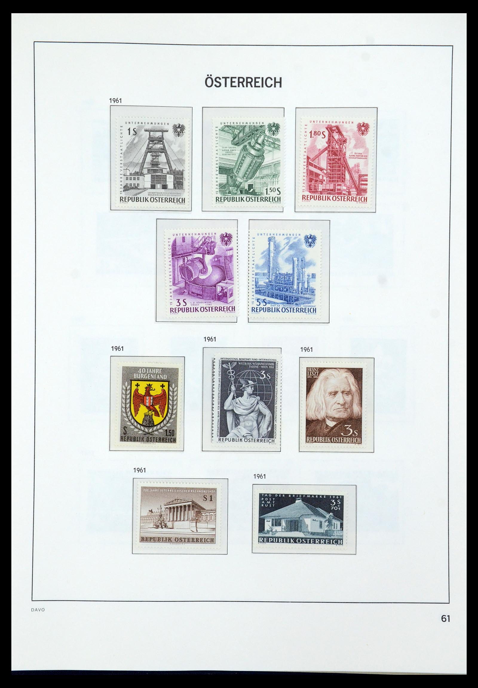 35423 089 - Stamp Collection 35423 Austria 1850-2006.