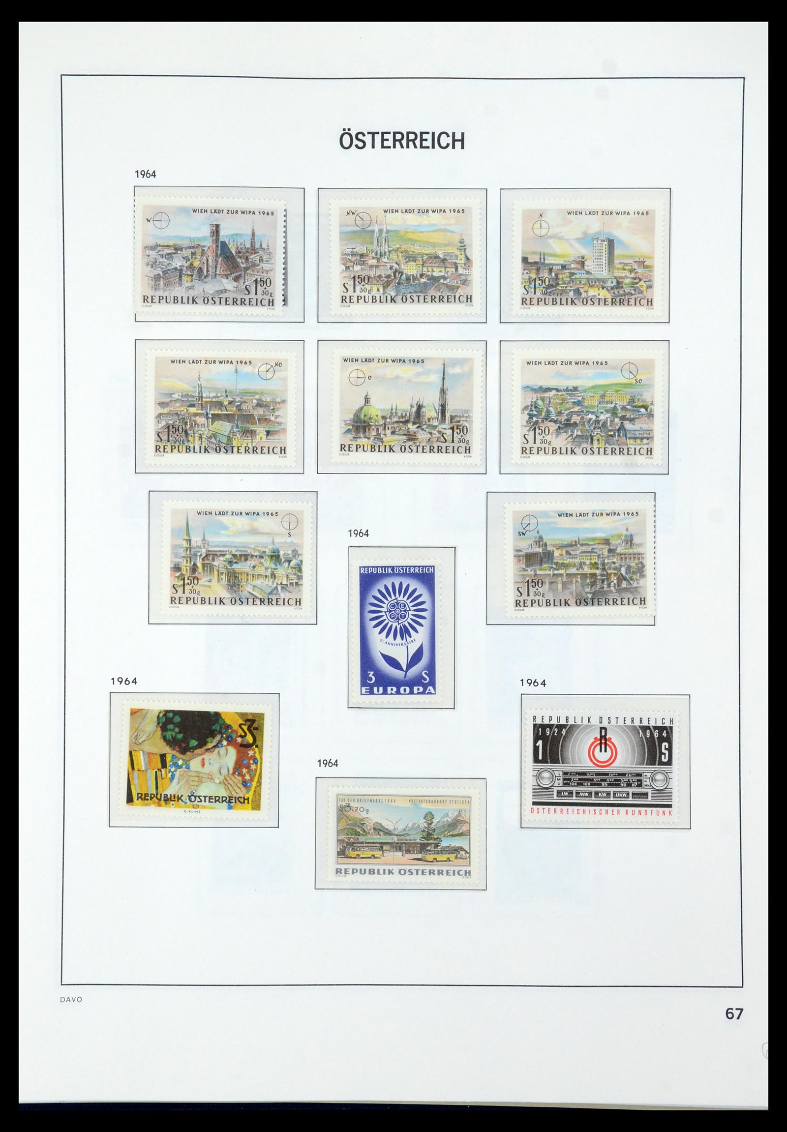 35423 095 - Stamp Collection 35423 Austria 1850-2006.