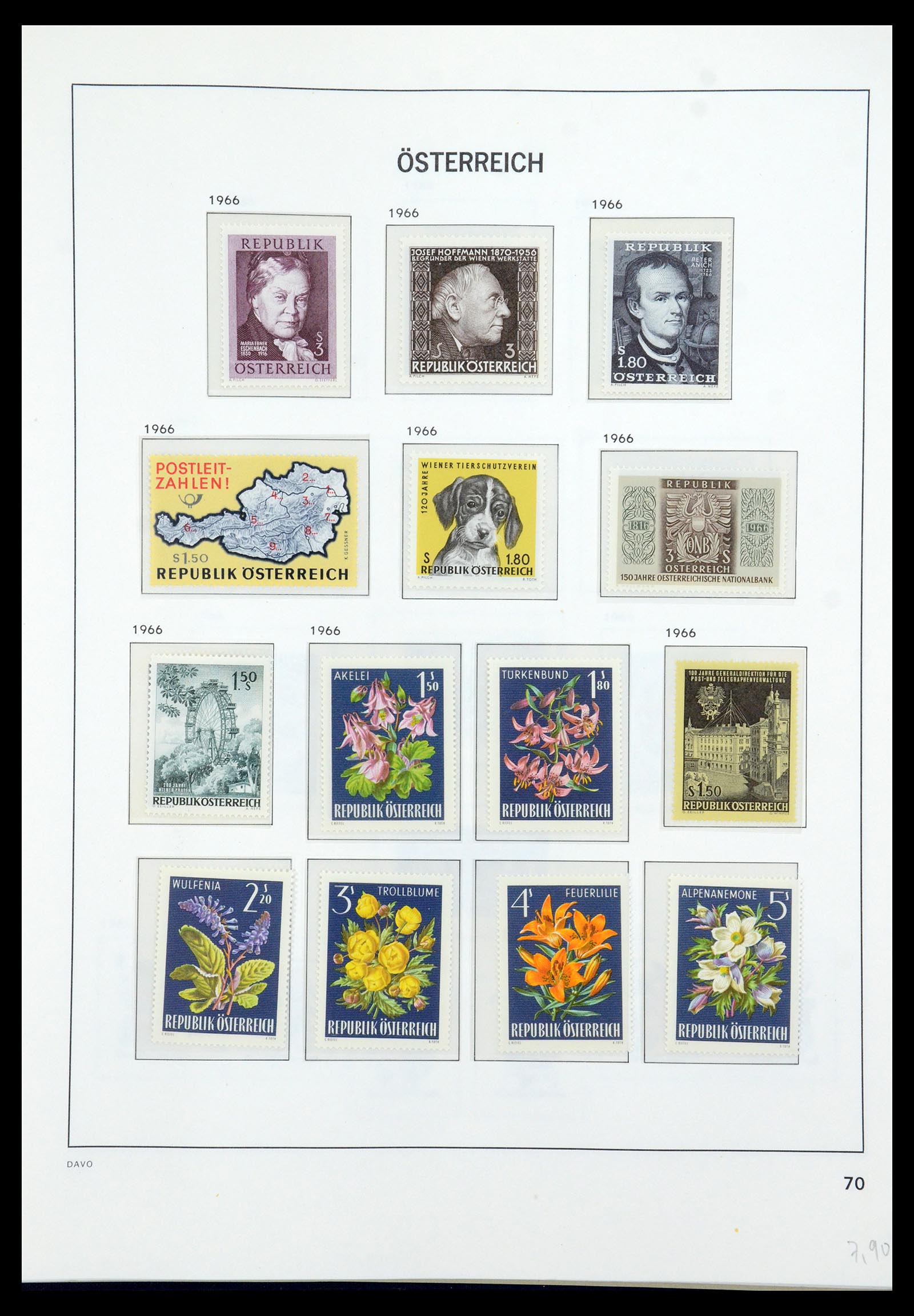 35423 098 - Stamp Collection 35423 Austria 1850-2006.