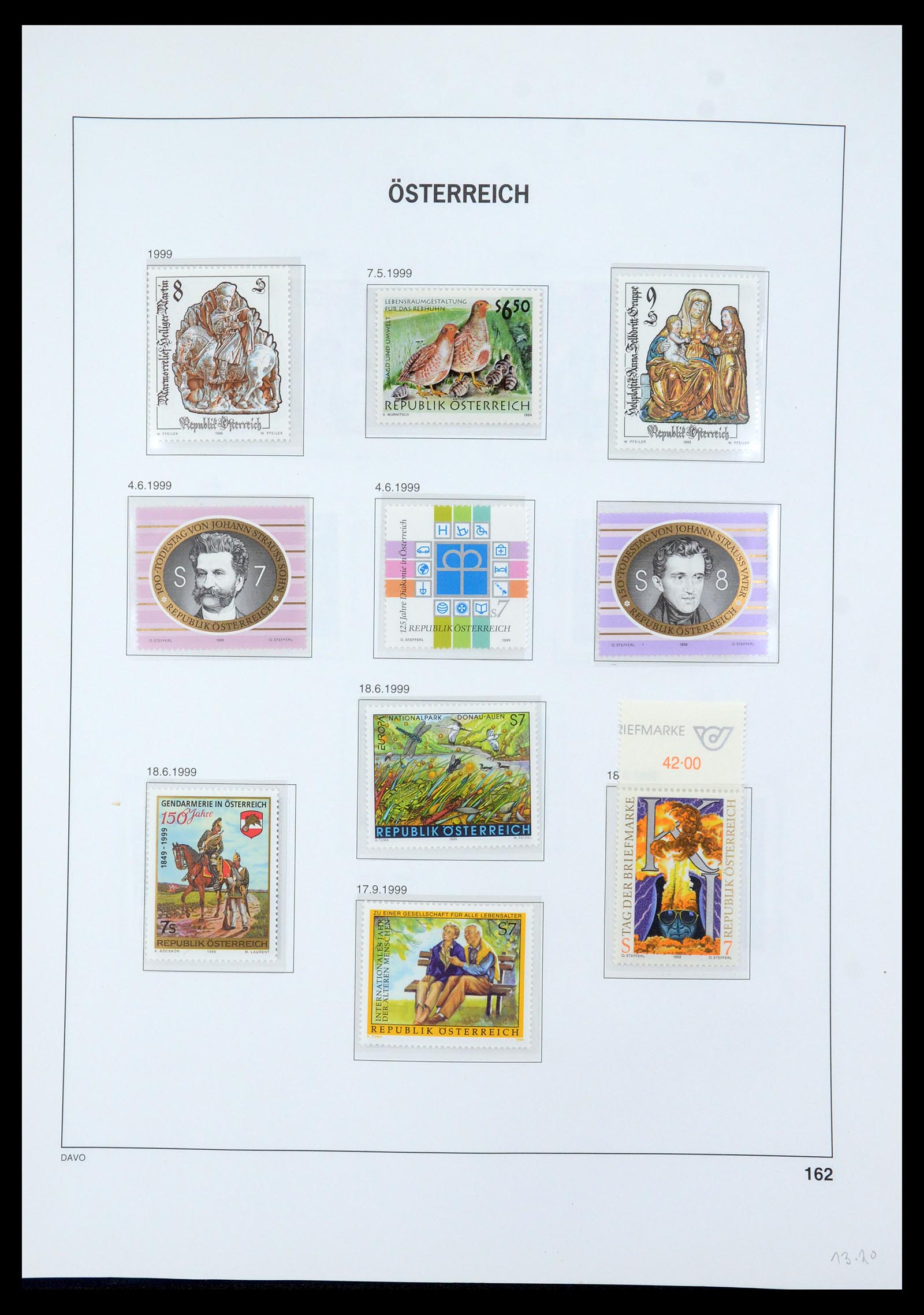 35423 202 - Stamp Collection 35423 Austria 1850-2006.