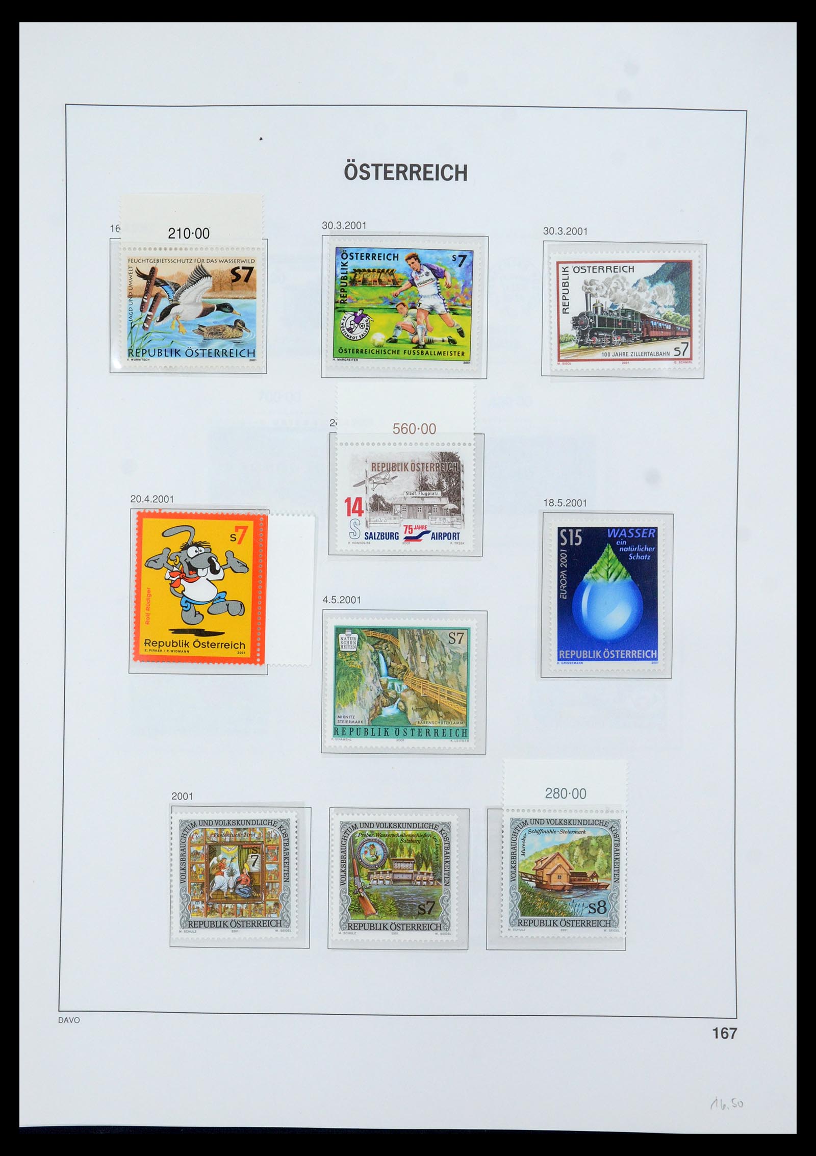 35423 210 - Stamp Collection 35423 Austria 1850-2006.