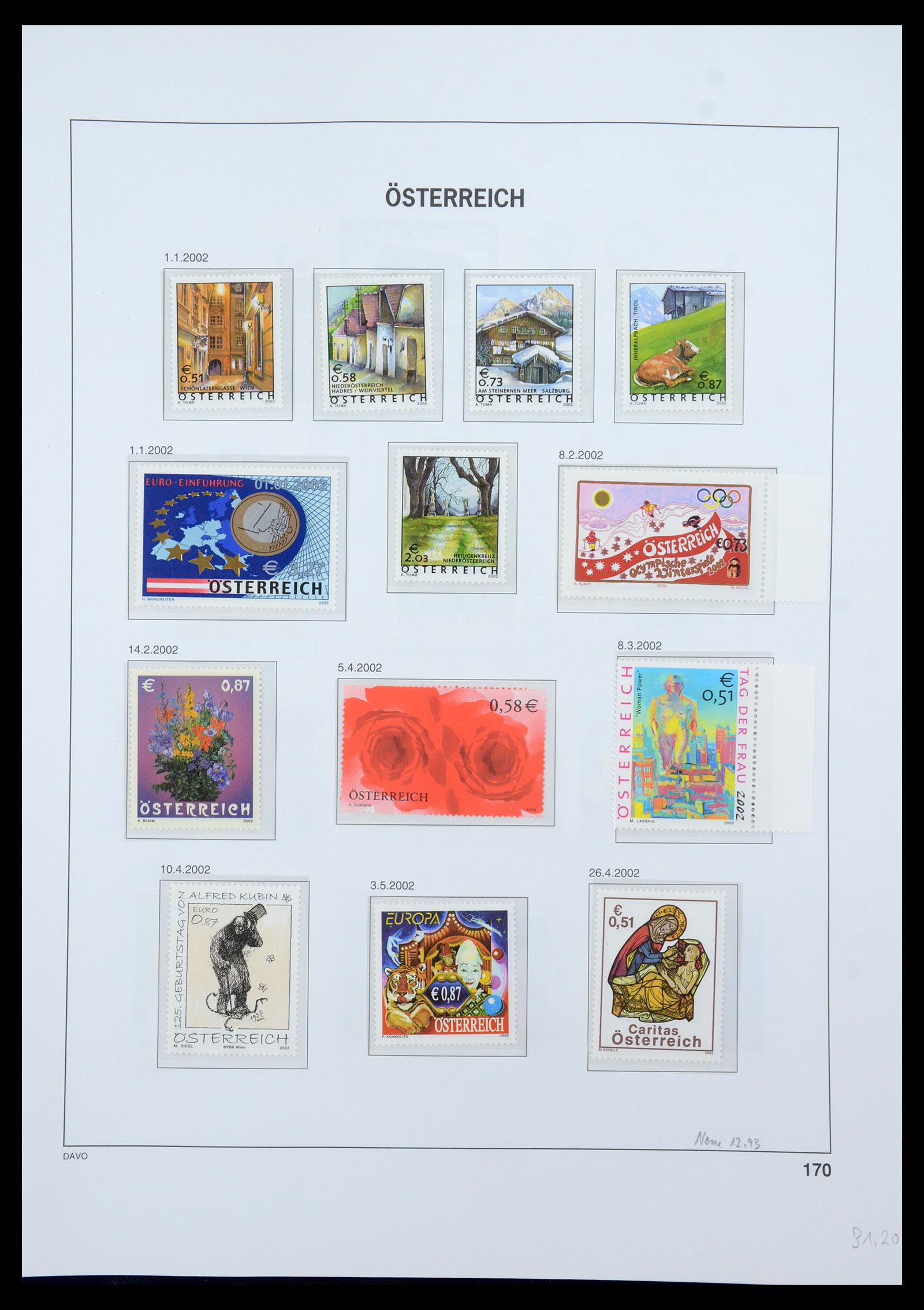 35423 213 - Stamp Collection 35423 Austria 1850-2006.
