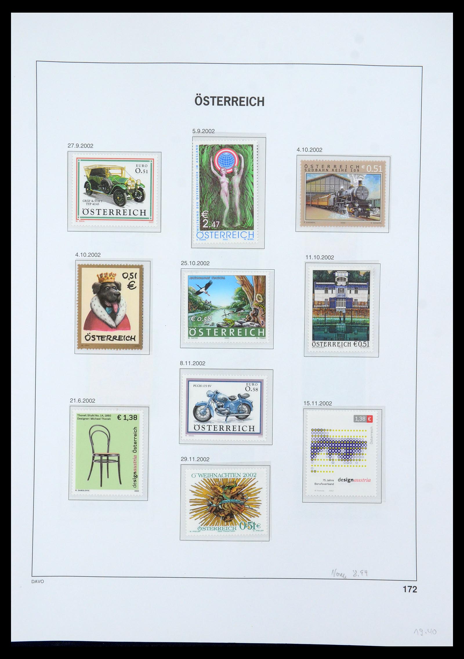 35423 217 - Stamp Collection 35423 Austria 1850-2006.