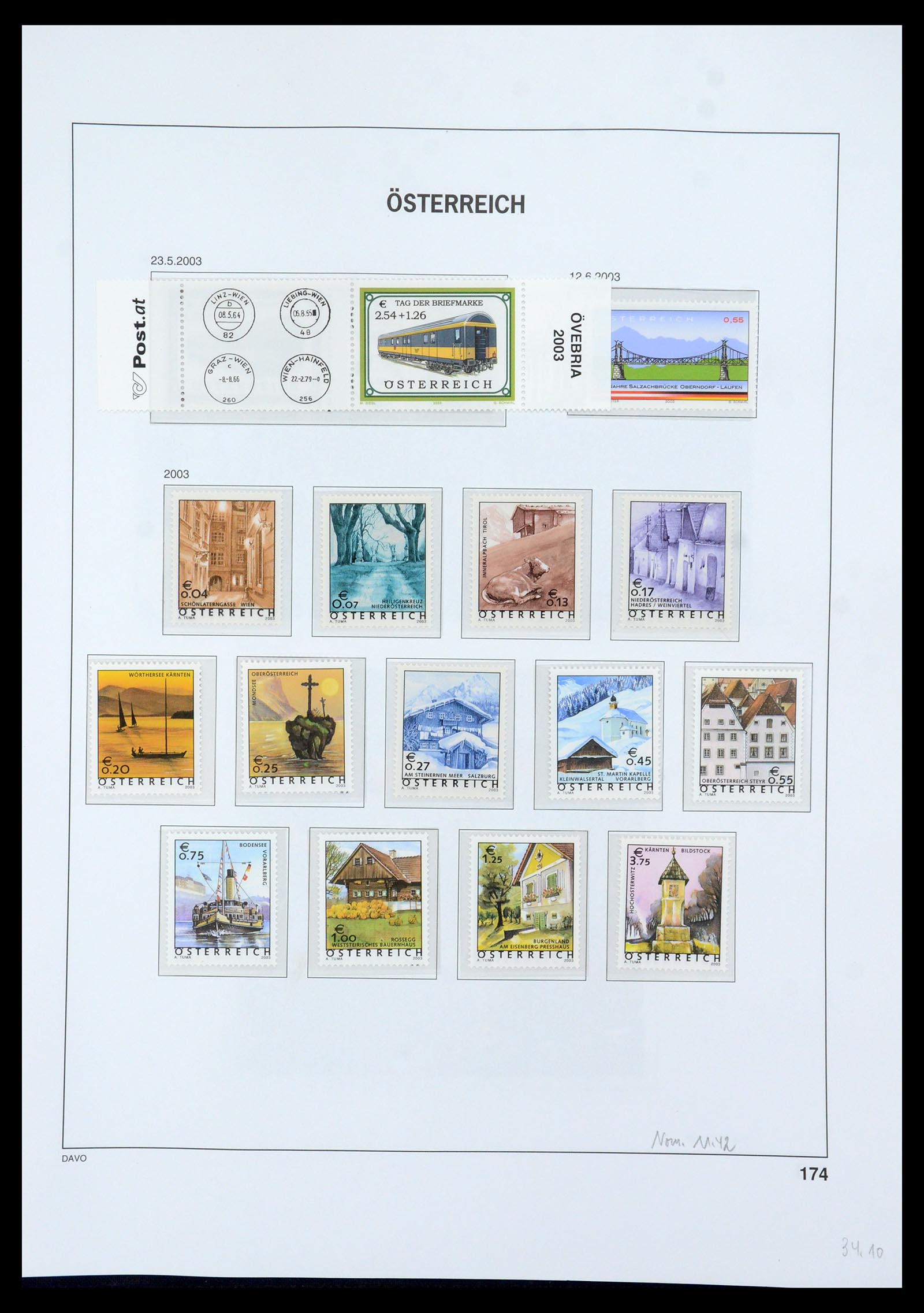35423 219 - Stamp Collection 35423 Austria 1850-2006.