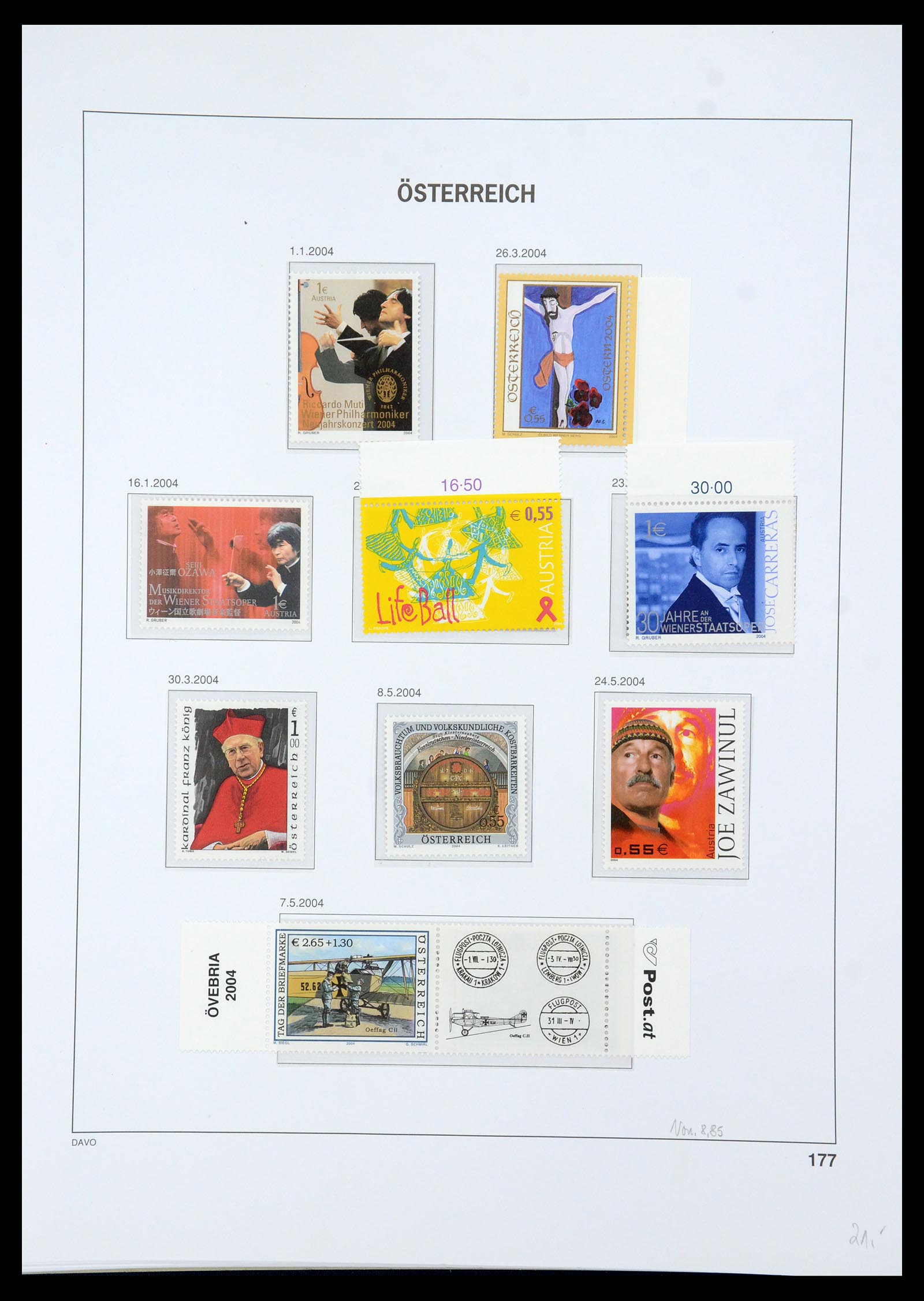 35423 226 - Stamp Collection 35423 Austria 1850-2006.