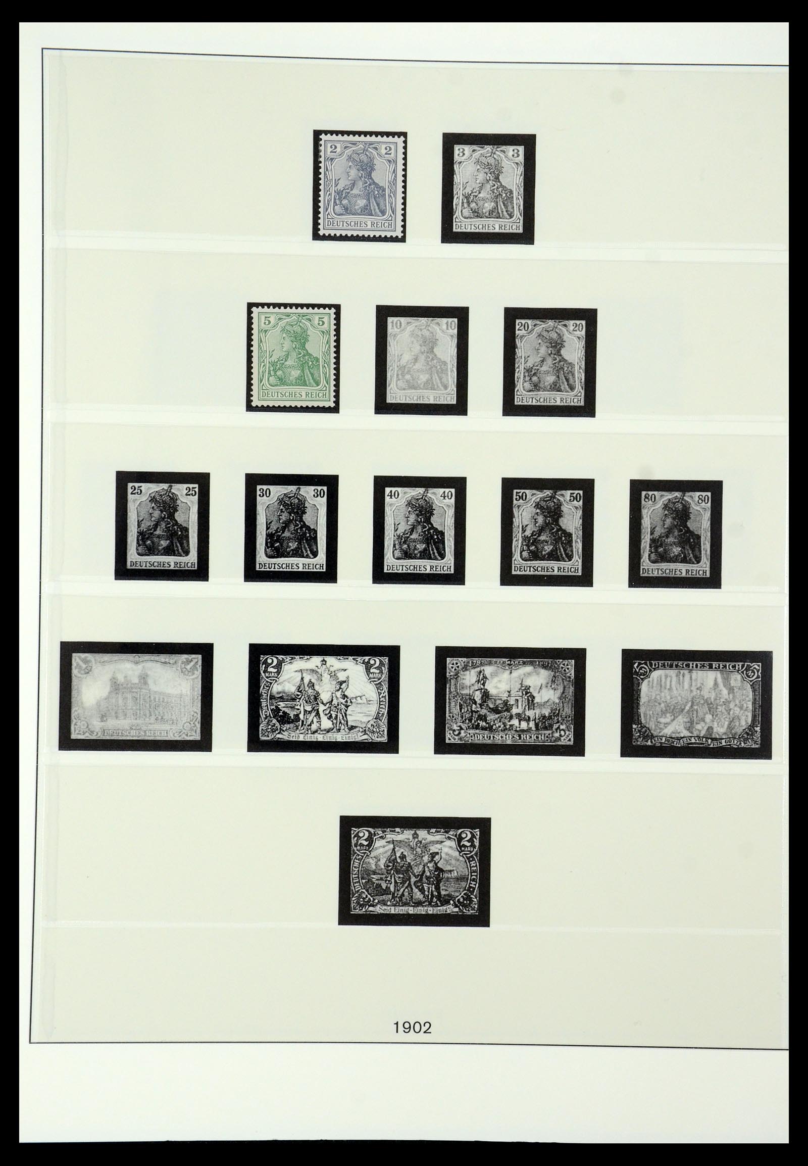 35428 002 - Postzegelverzameling 35428 Duitse Rijk 1880-1945.