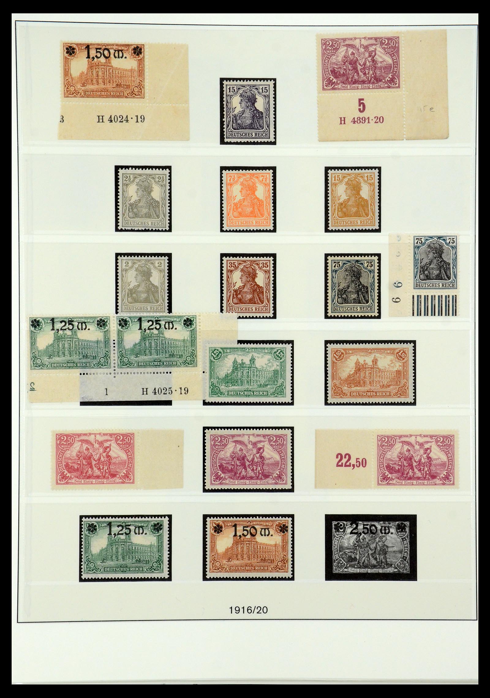 35428 005 - Postzegelverzameling 35428 Duitse Rijk 1880-1945.
