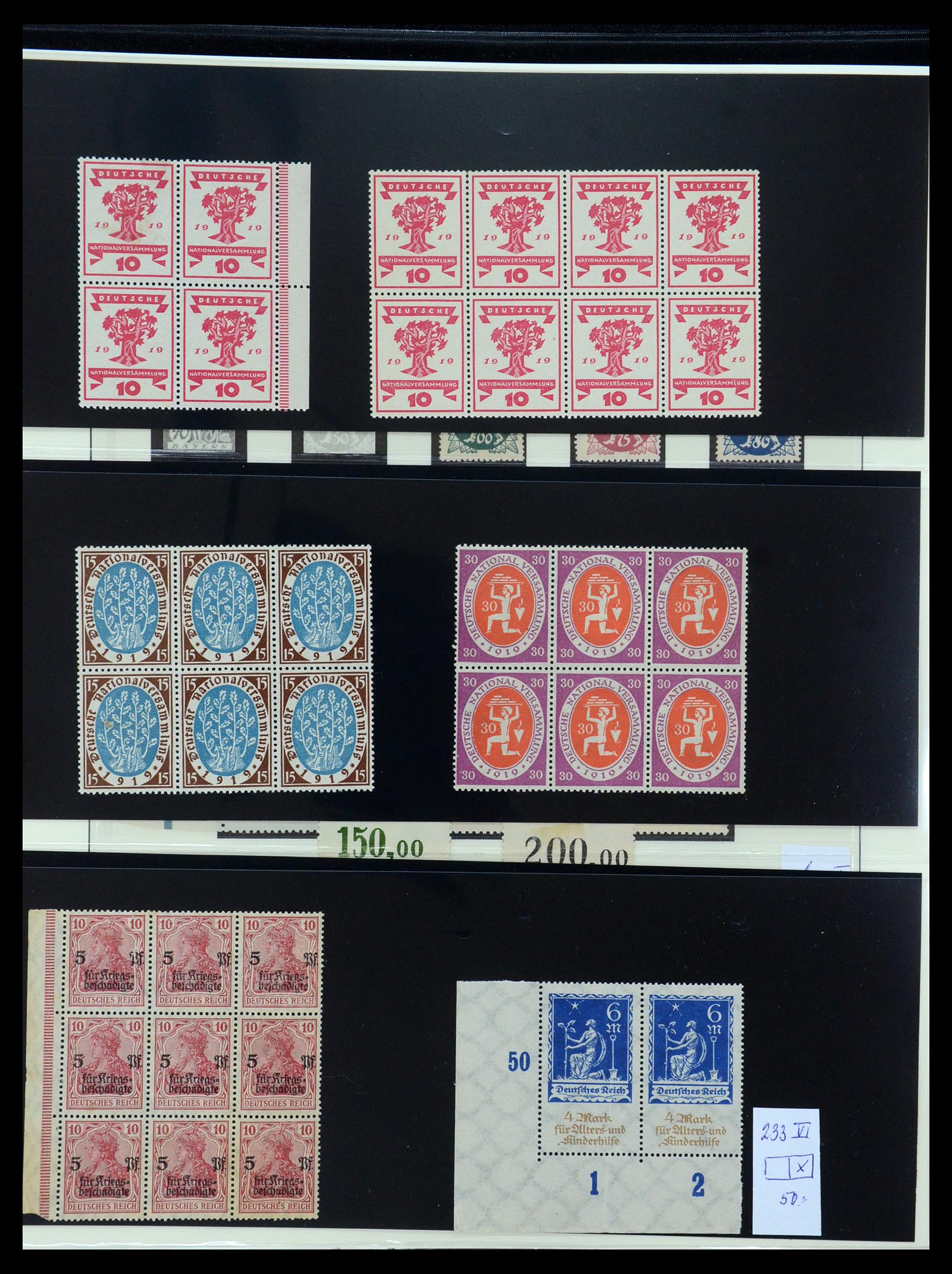 35428 007 - Stamp Collection 35428 German Reich 1880-1945.