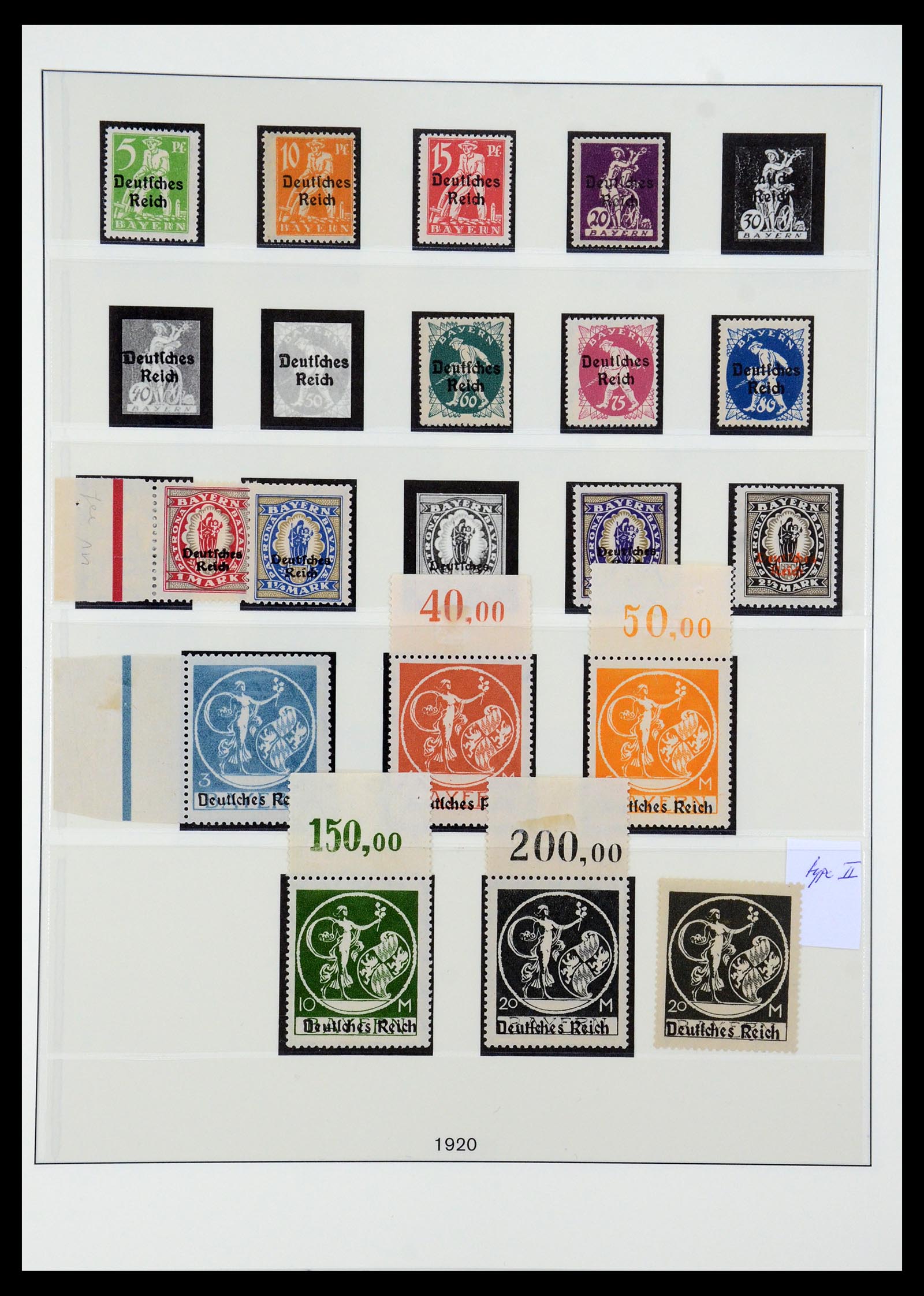35428 008 - Postzegelverzameling 35428 Duitse Rijk 1880-1945.