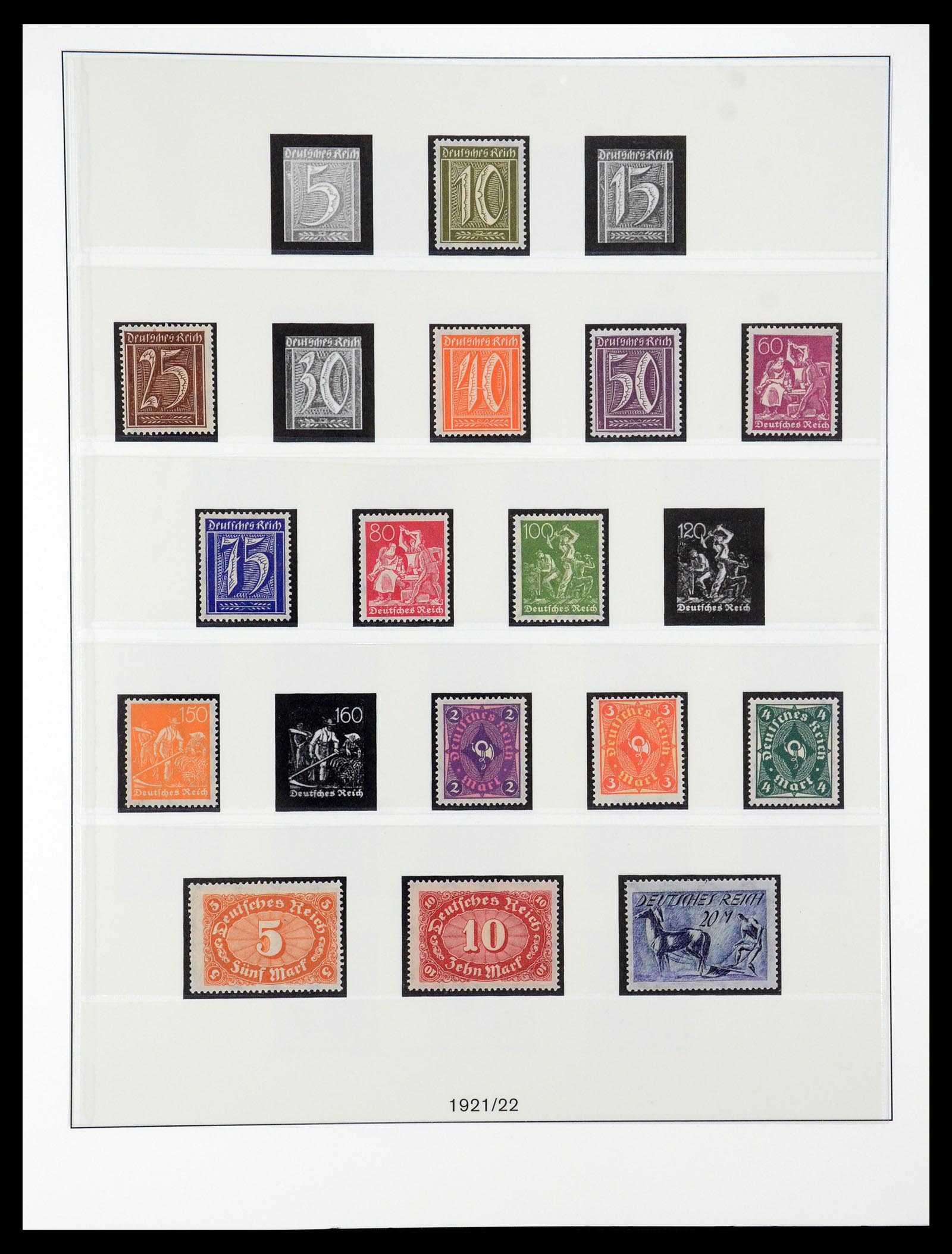 35428 013 - Postzegelverzameling 35428 Duitse Rijk 1880-1945.