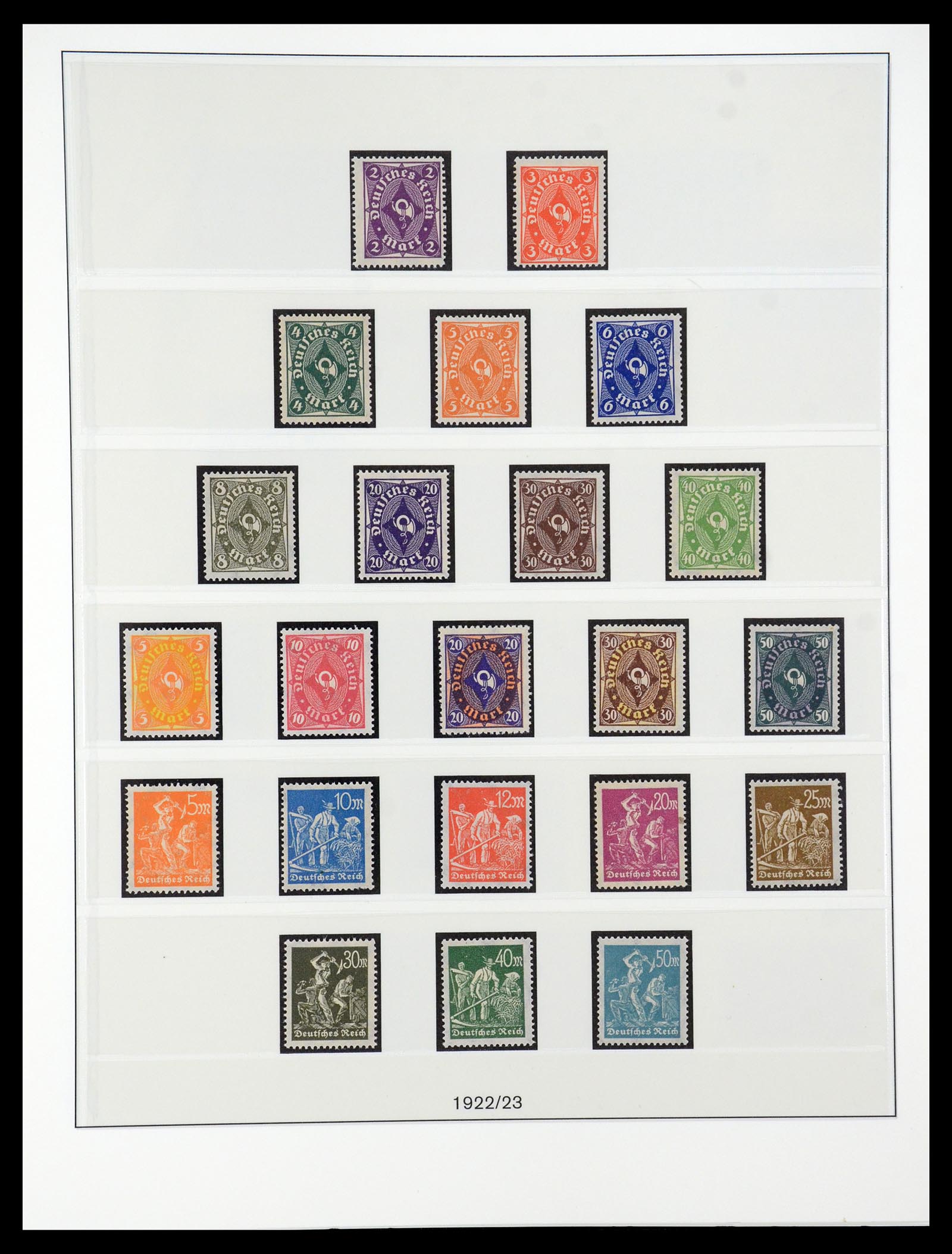 35428 014 - Postzegelverzameling 35428 Duitse Rijk 1880-1945.