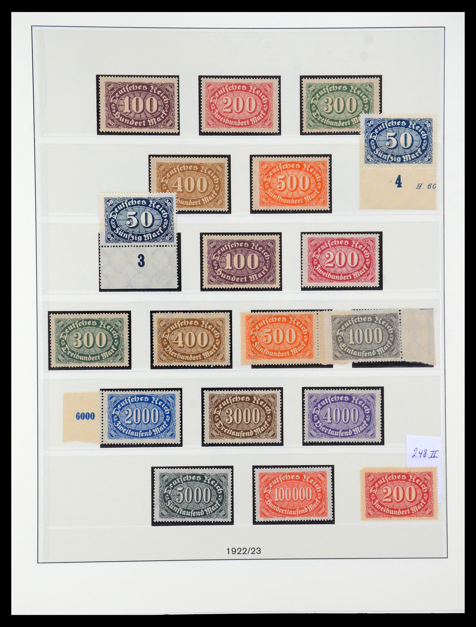 35428 015 - Stamp Collection 35428 German Reich 1880-1945.
