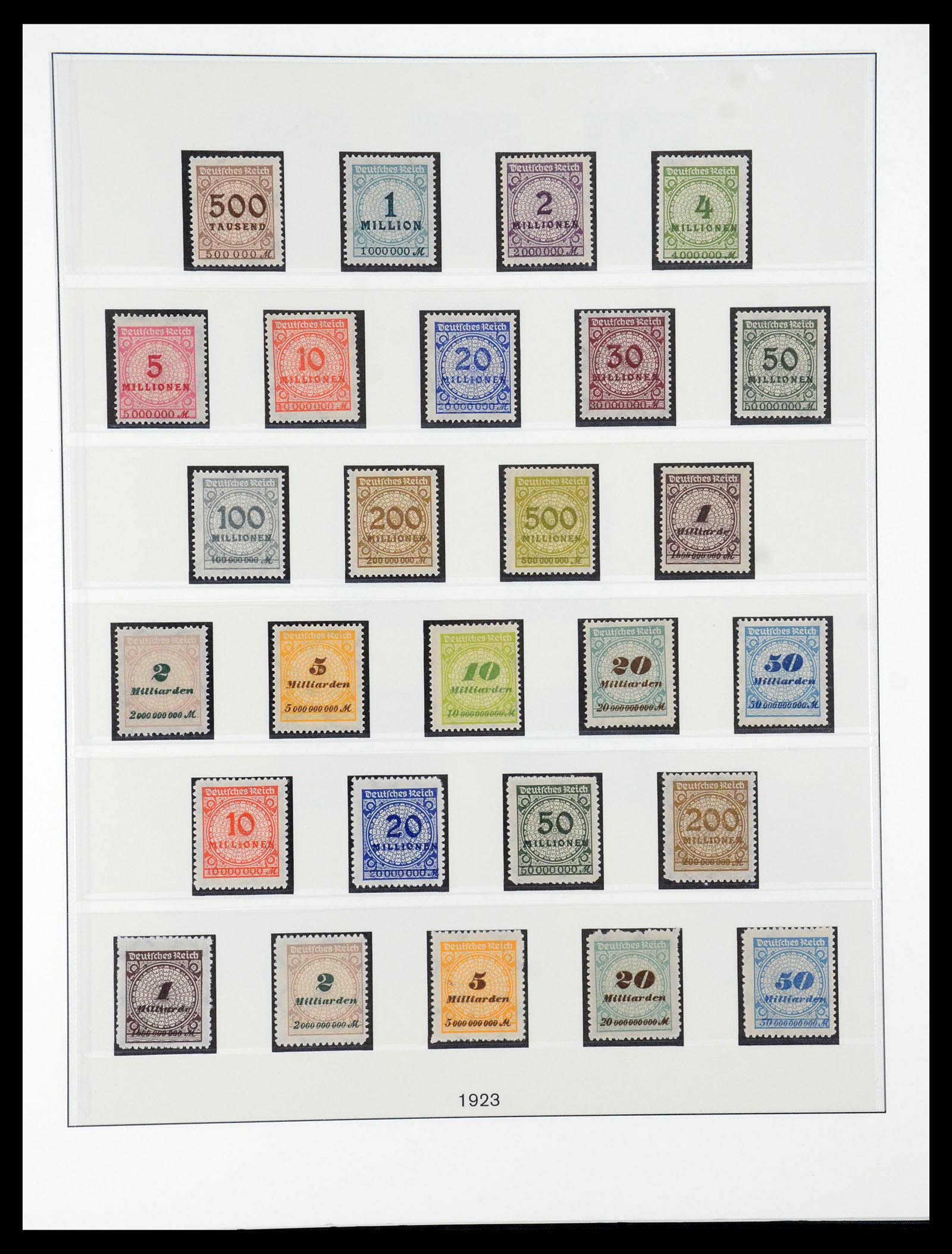 35428 019 - Postzegelverzameling 35428 Duitse Rijk 1880-1945.