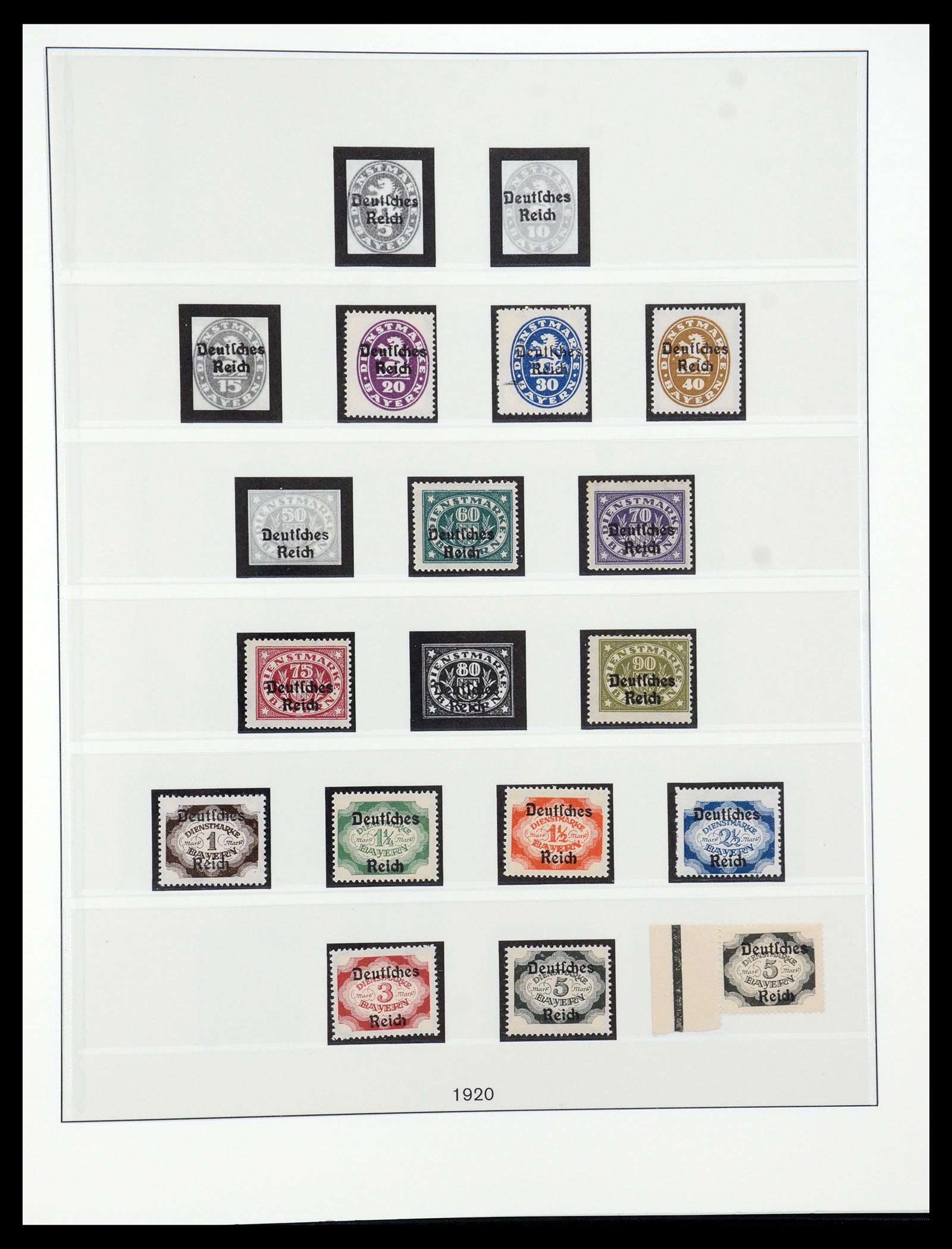 35428 024 - Postzegelverzameling 35428 Duitse Rijk 1880-1945.