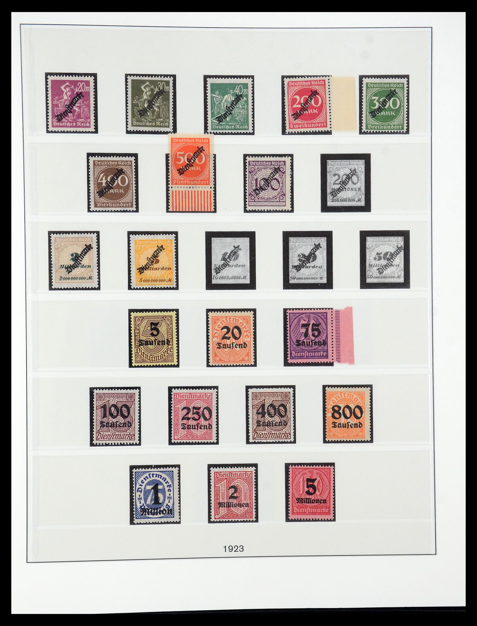 35428 026 - Postzegelverzameling 35428 Duitse Rijk 1880-1945.
