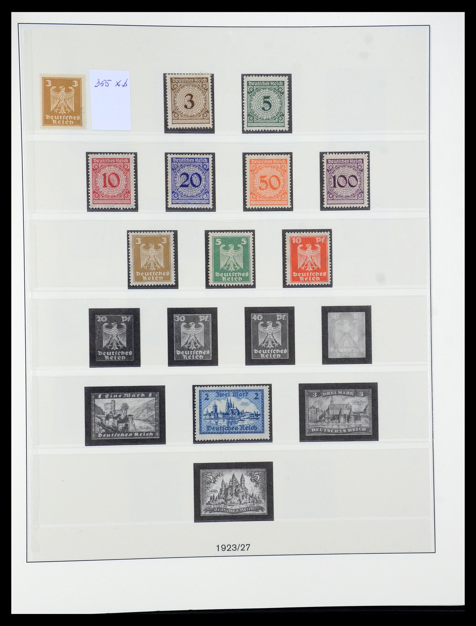 35428 027 - Postzegelverzameling 35428 Duitse Rijk 1880-1945.