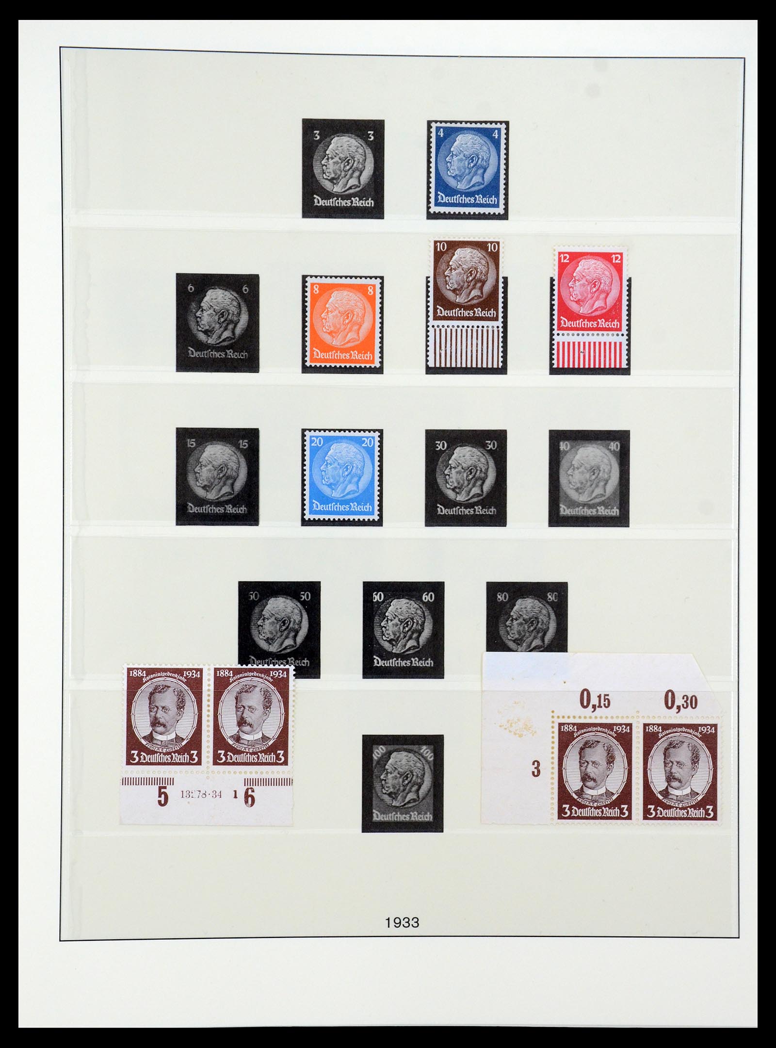 35428 040 - Postzegelverzameling 35428 Duitse Rijk 1880-1945.