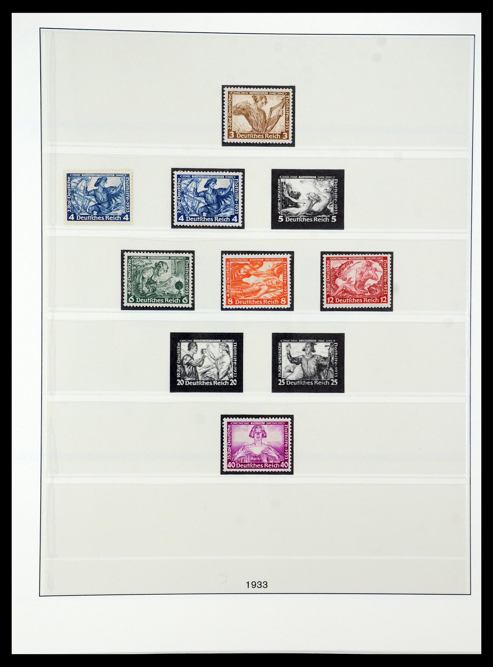 35428 041 - Postzegelverzameling 35428 Duitse Rijk 1880-1945.