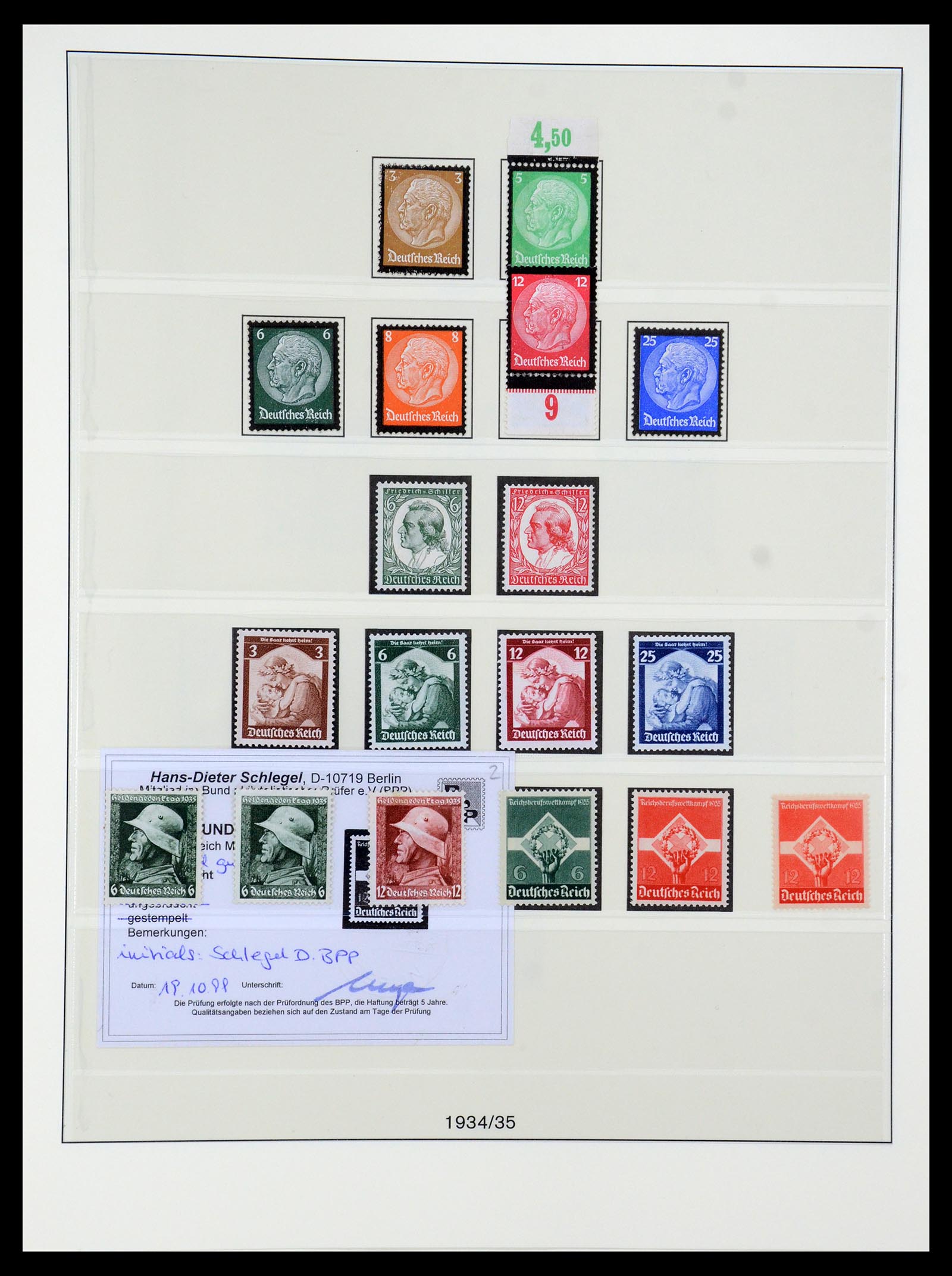 35428 044 - Postzegelverzameling 35428 Duitse Rijk 1880-1945.
