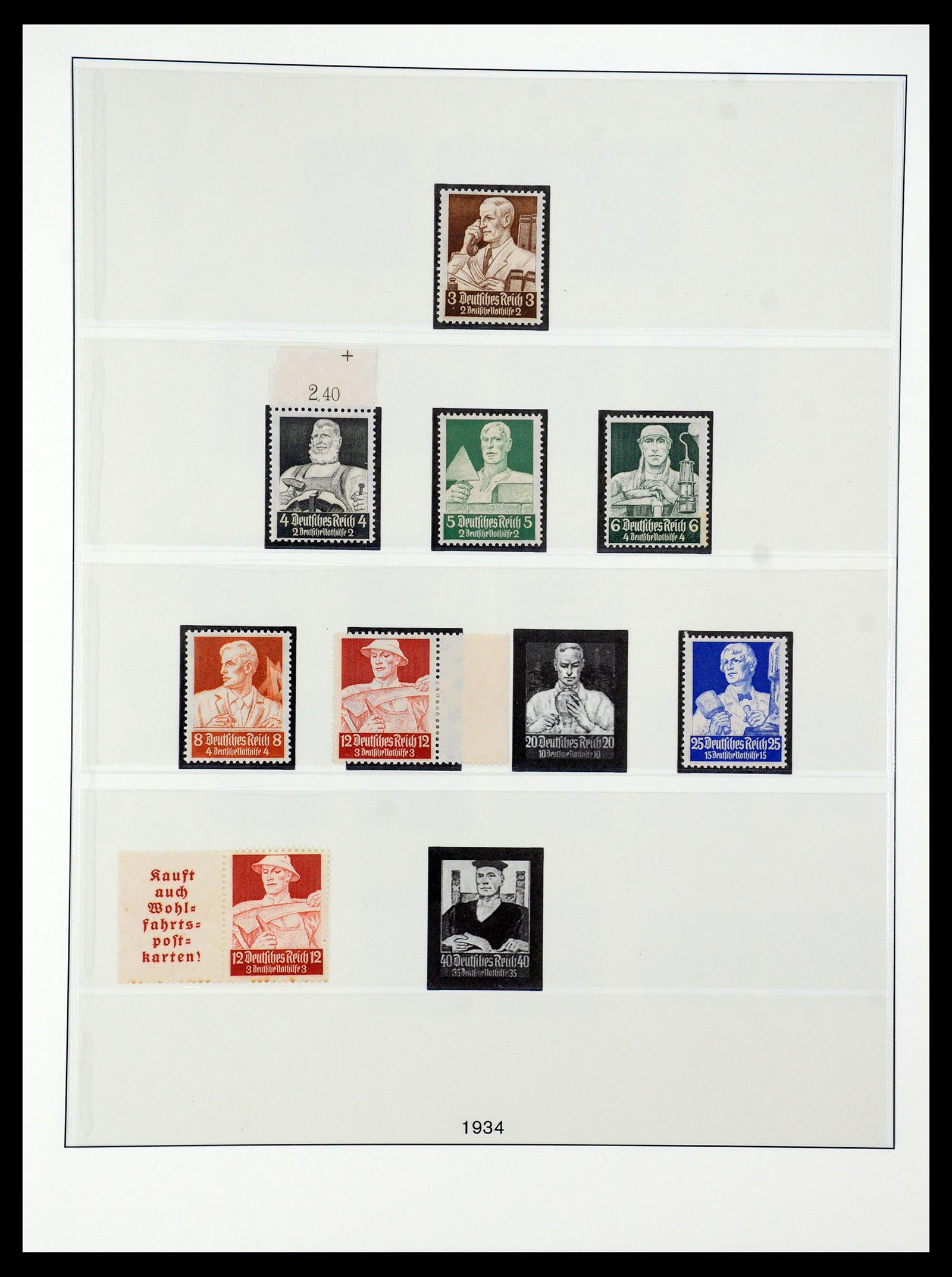 35428 045 - Postzegelverzameling 35428 Duitse Rijk 1880-1945.