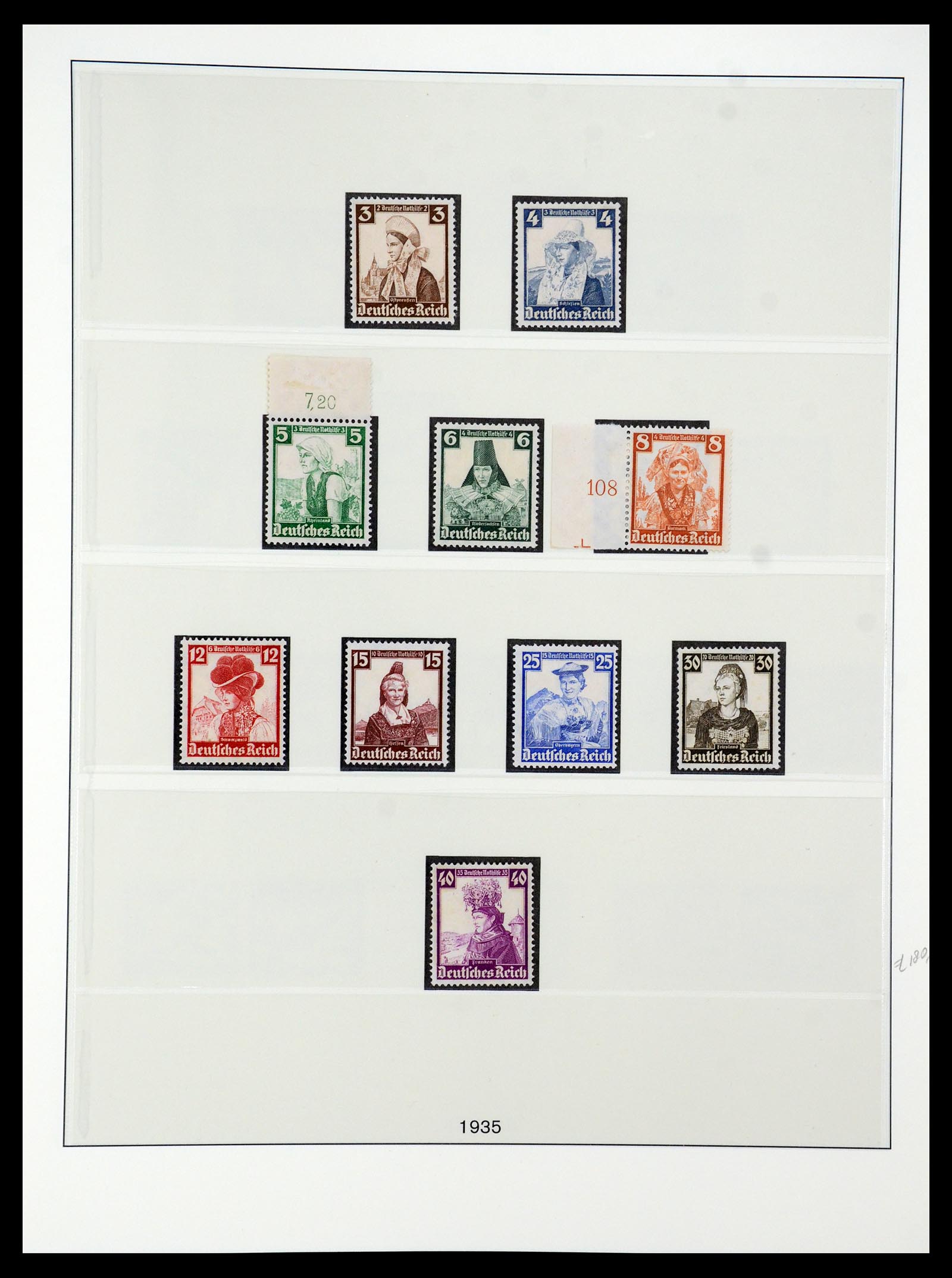 35428 048 - Stamp Collection 35428 German Reich 1880-1945.