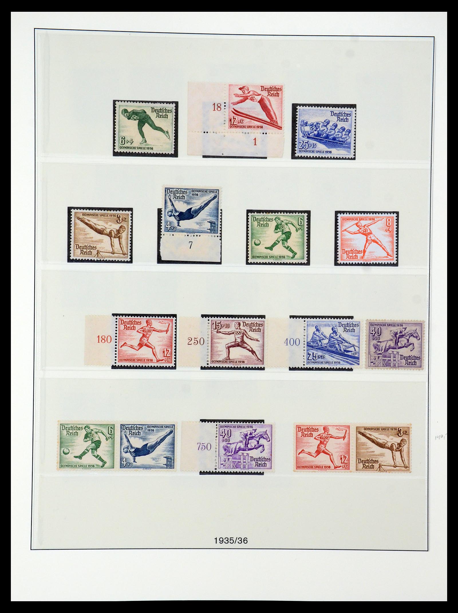 35428 049 - Postzegelverzameling 35428 Duitse Rijk 1880-1945.