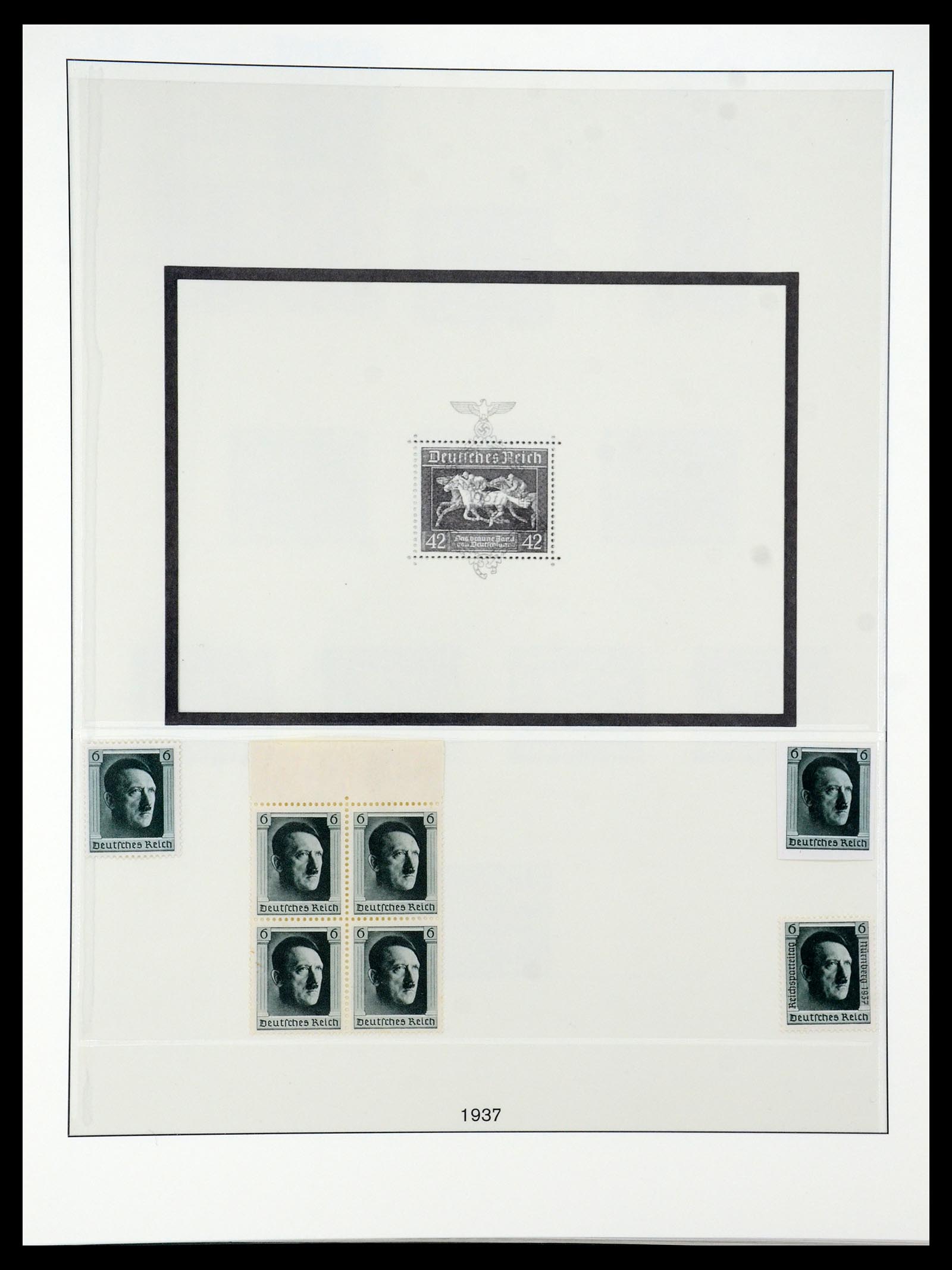 35428 054 - Postzegelverzameling 35428 Duitse Rijk 1880-1945.