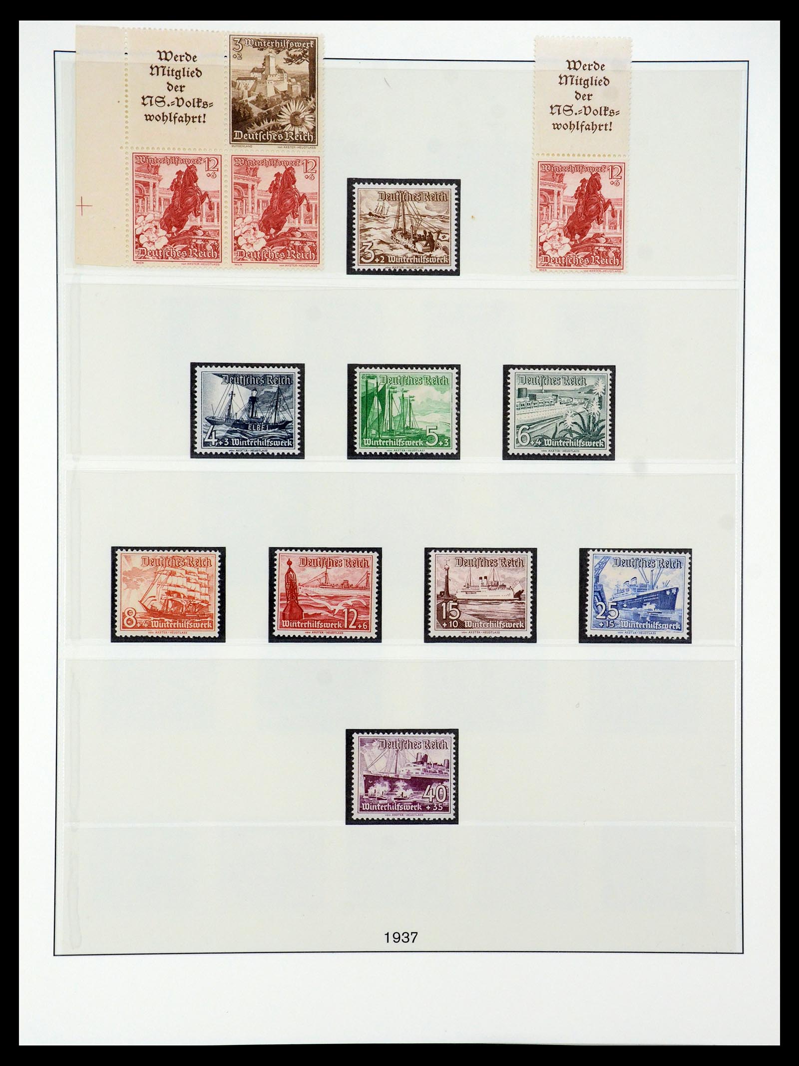 35428 055 - Stamp Collection 35428 German Reich 1880-1945.