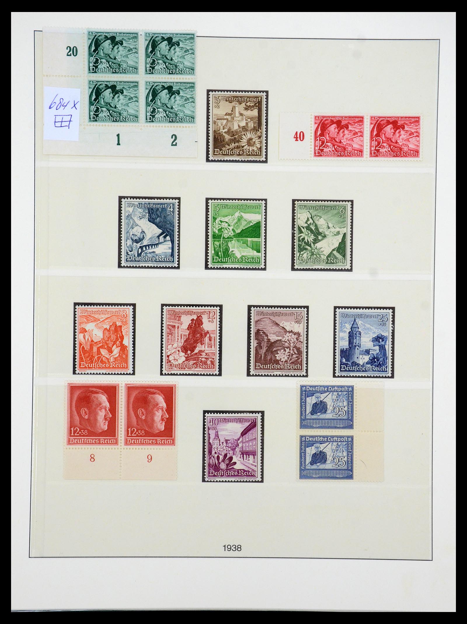 35428 057 - Stamp Collection 35428 German Reich 1880-1945.