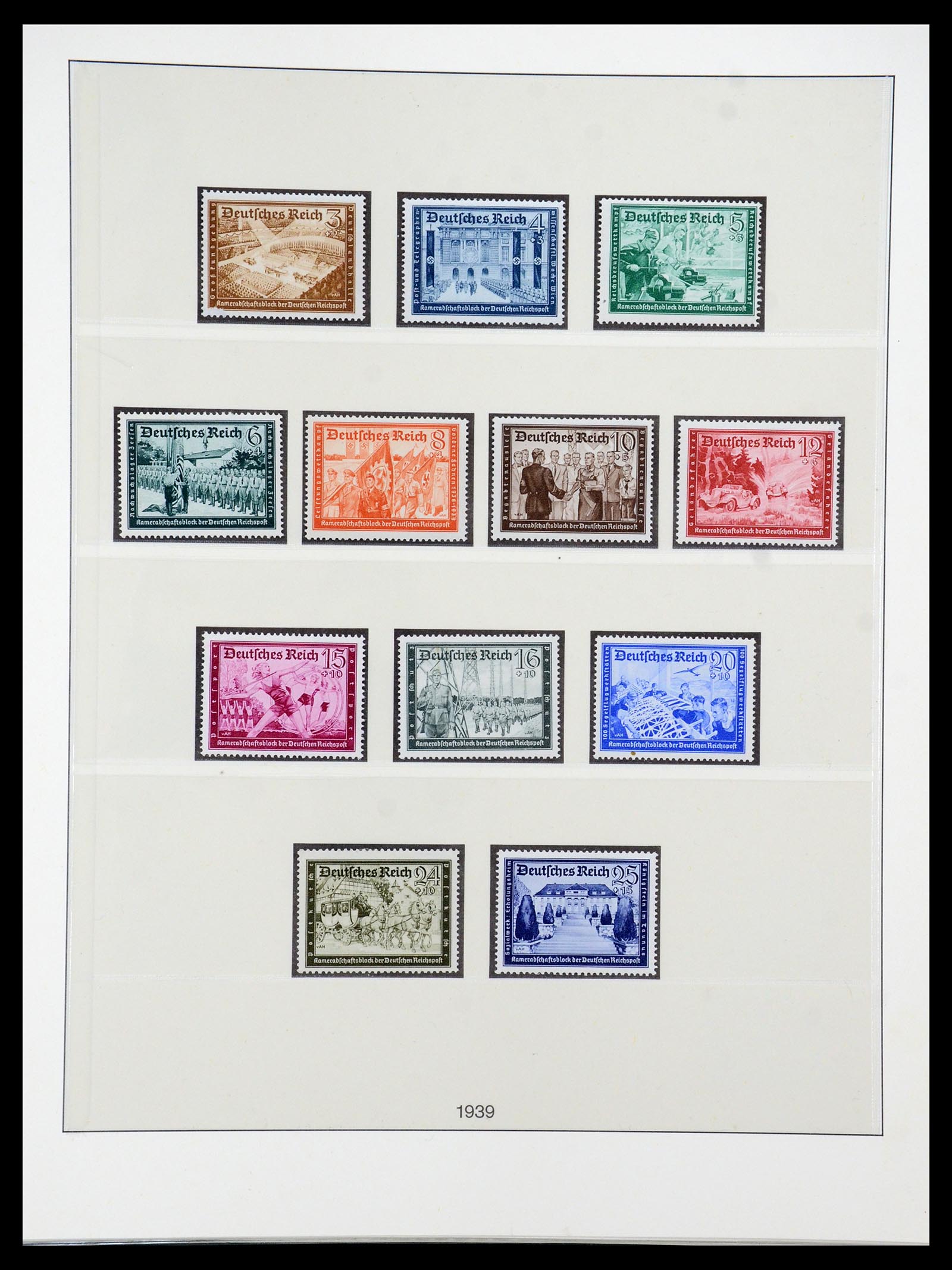 35428 059 - Postzegelverzameling 35428 Duitse Rijk 1880-1945.
