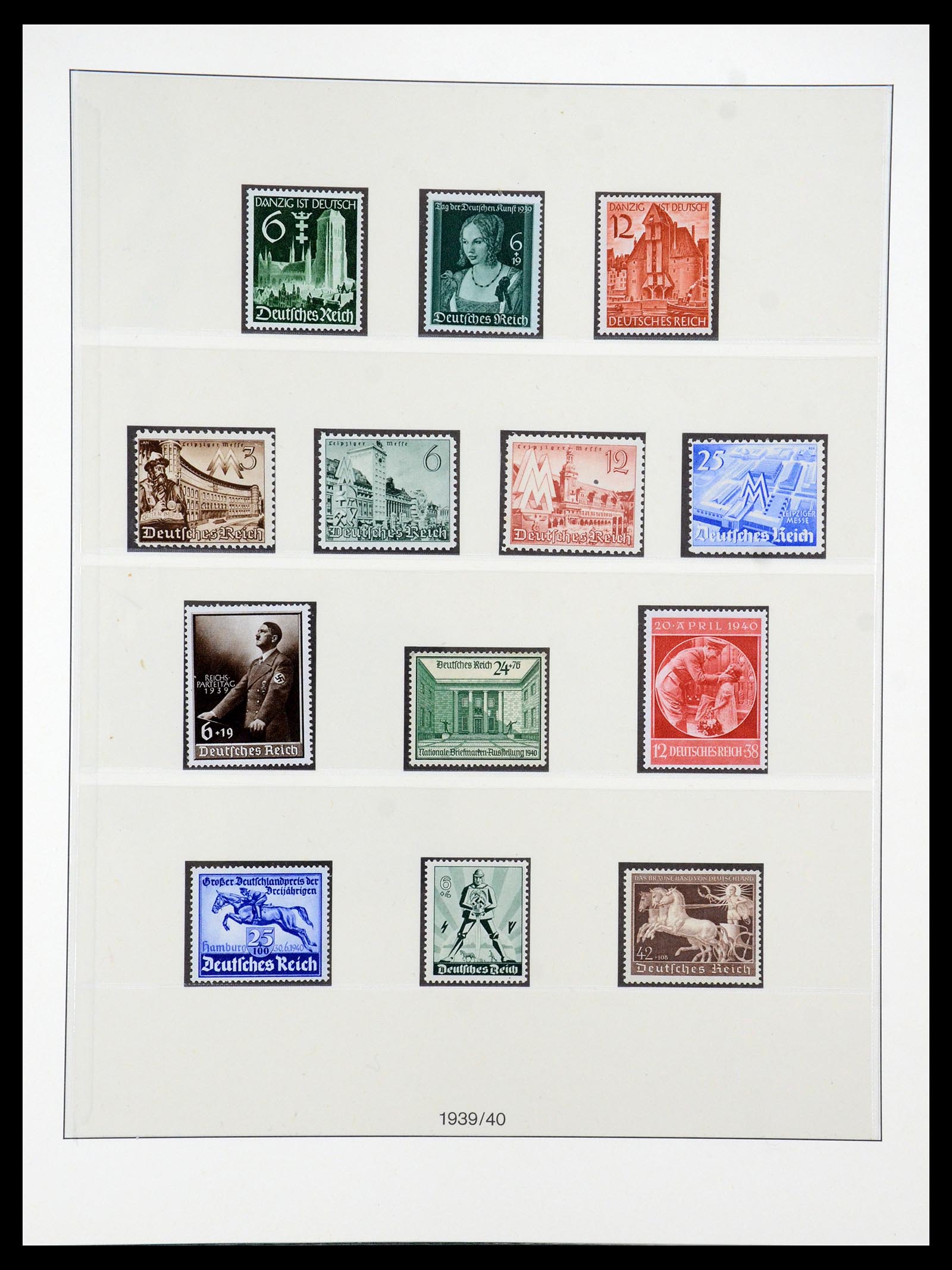 35428 062 - Postzegelverzameling 35428 Duitse Rijk 1880-1945.