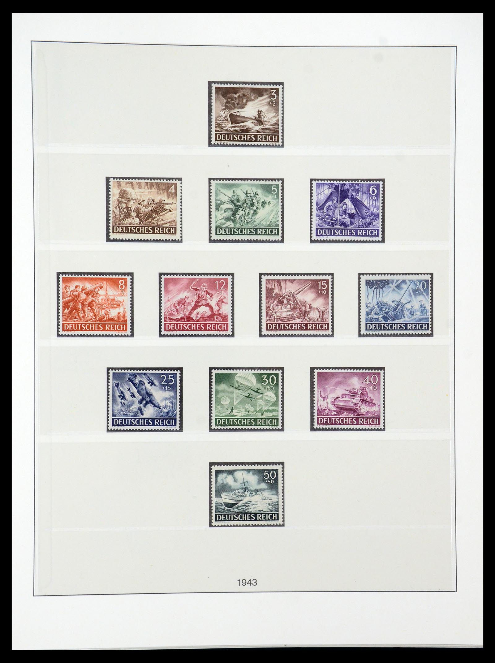 35428 070 - Postzegelverzameling 35428 Duitse Rijk 1880-1945.