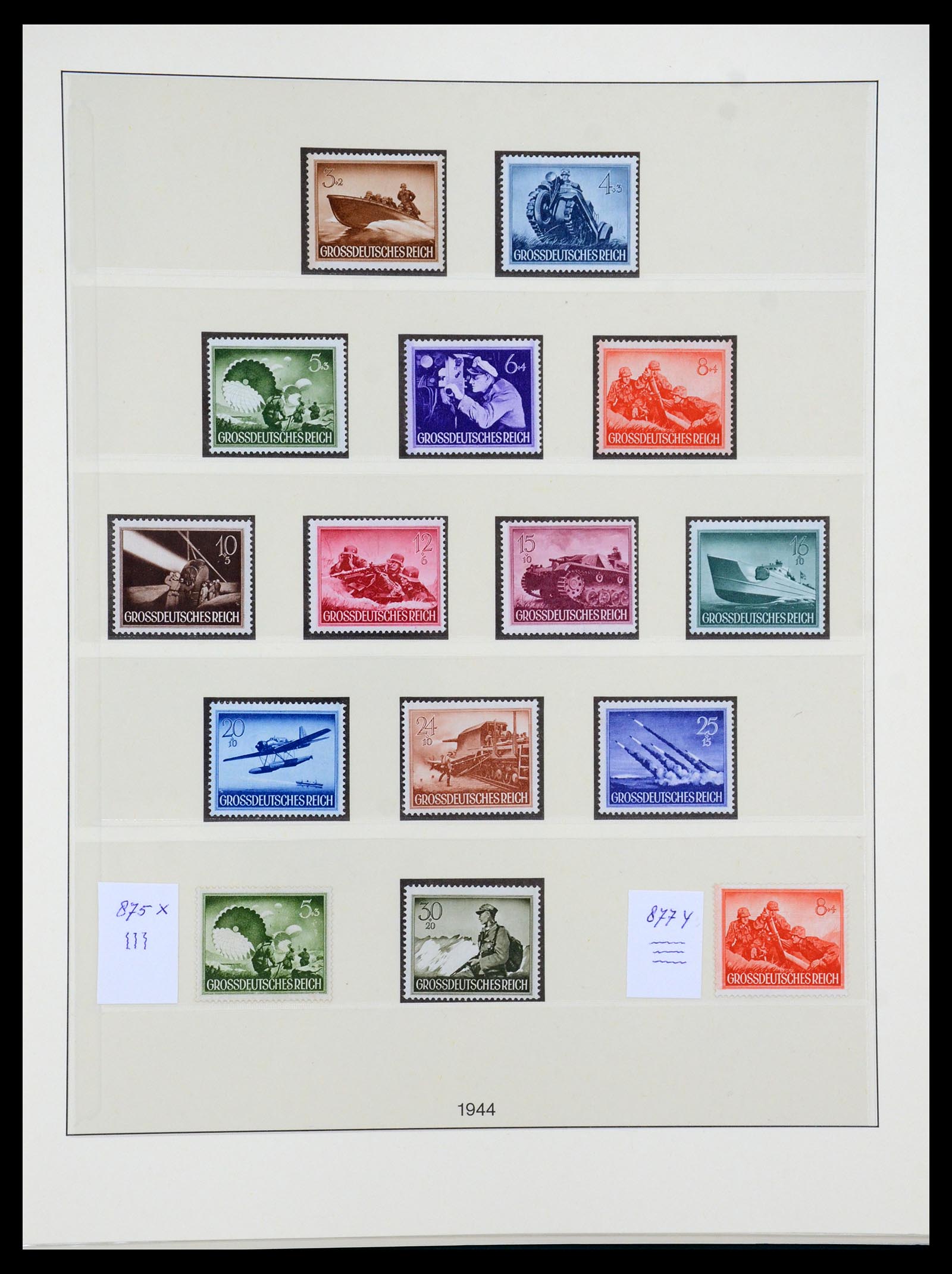 35428 073 - Postzegelverzameling 35428 Duitse Rijk 1880-1945.
