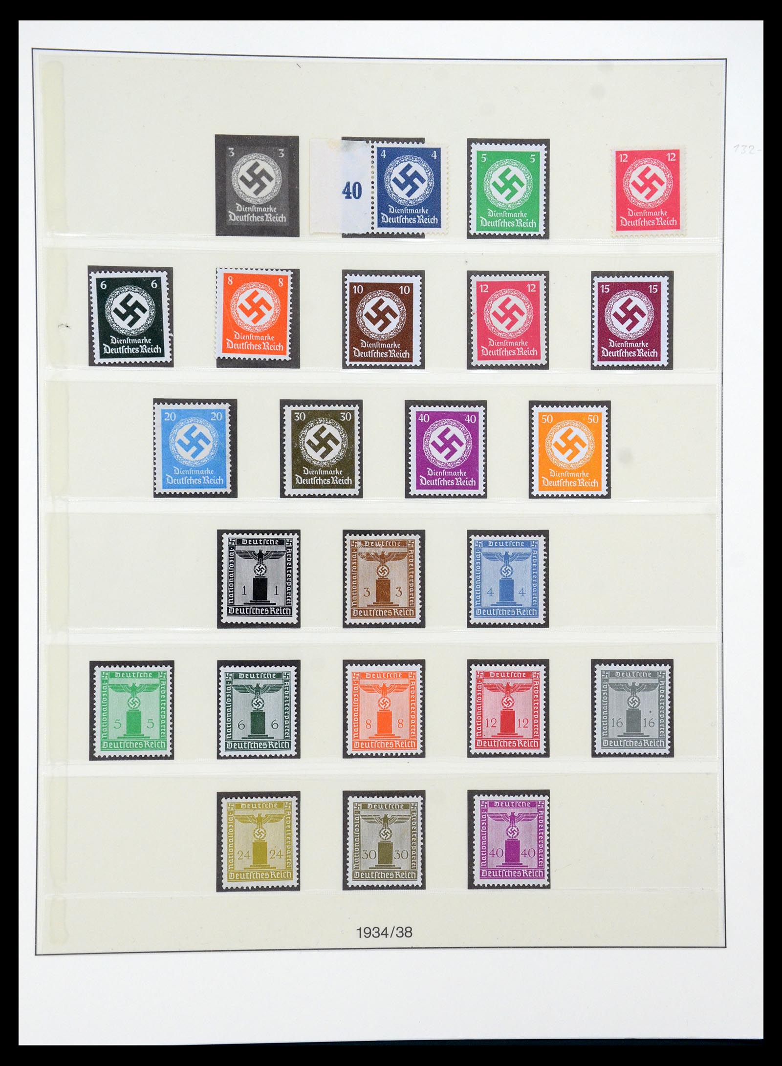 35428 077 - Postzegelverzameling 35428 Duitse Rijk 1880-1945.