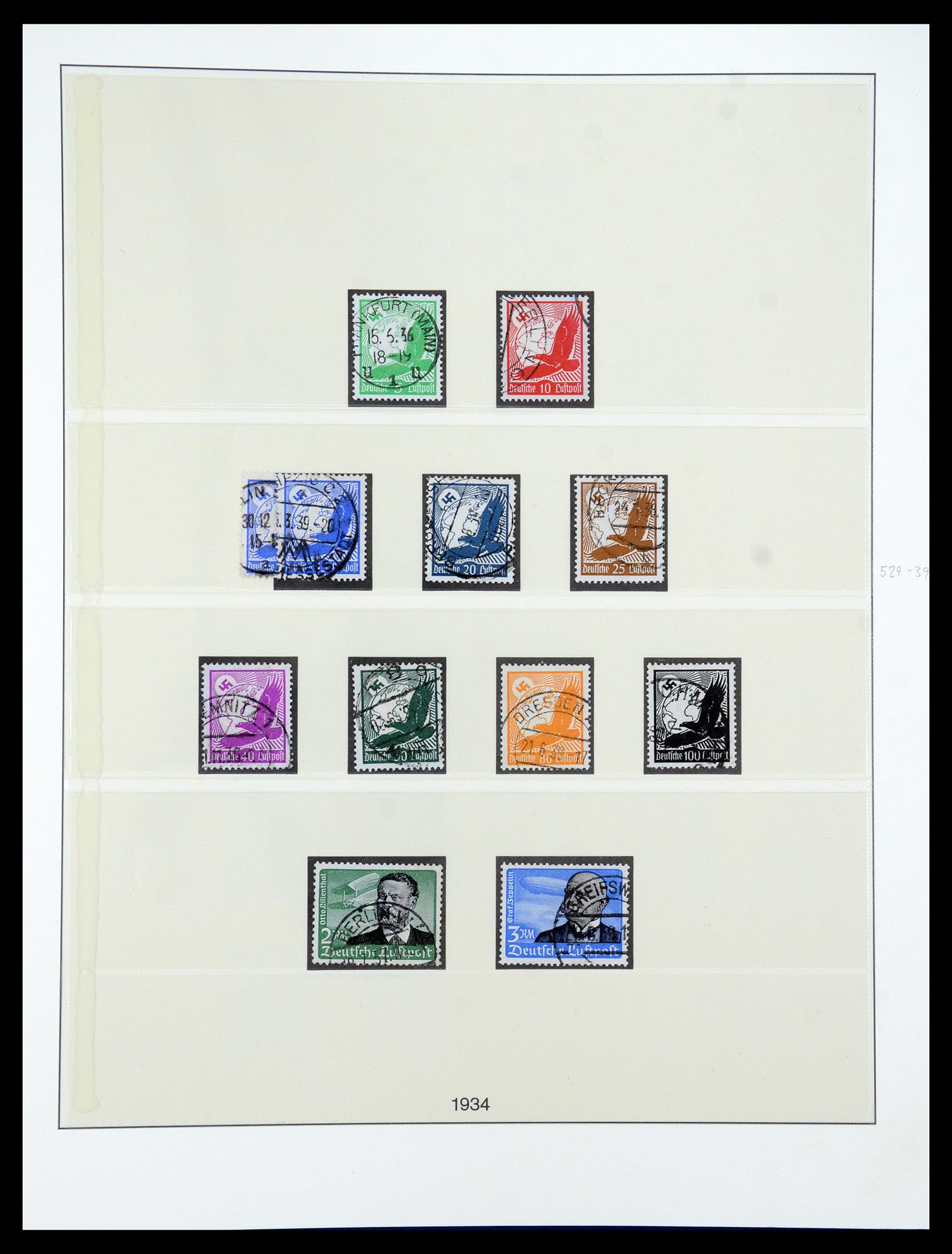 35429 005 - Postzegelverzameling 35429 Duitse Rijk 1933-1945.