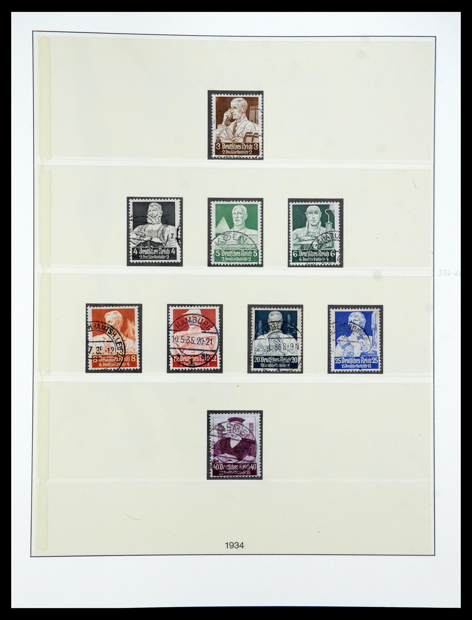 35429 007 - Postzegelverzameling 35429 Duitse Rijk 1933-1945.