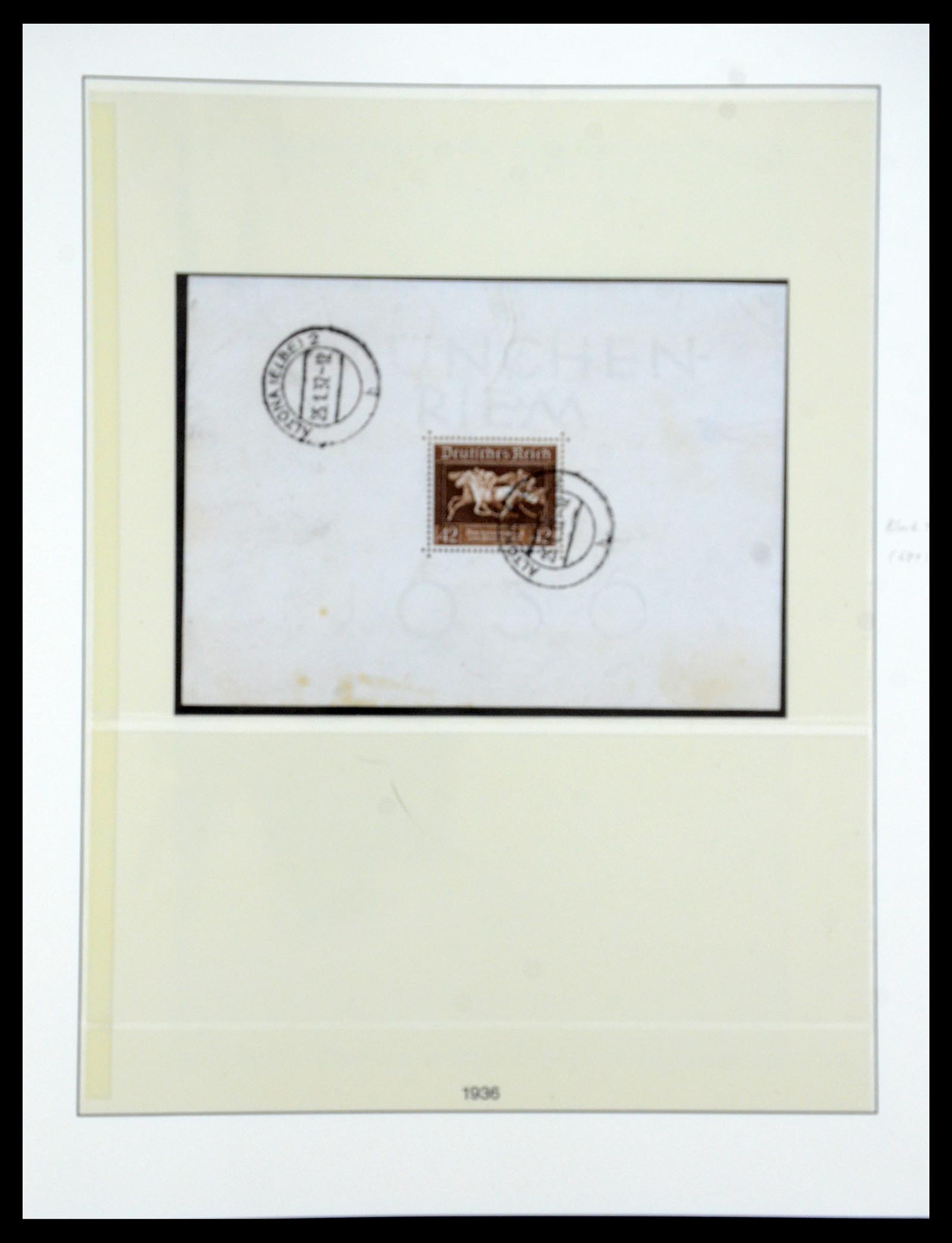 35429 012 - Postzegelverzameling 35429 Duitse Rijk 1933-1945.