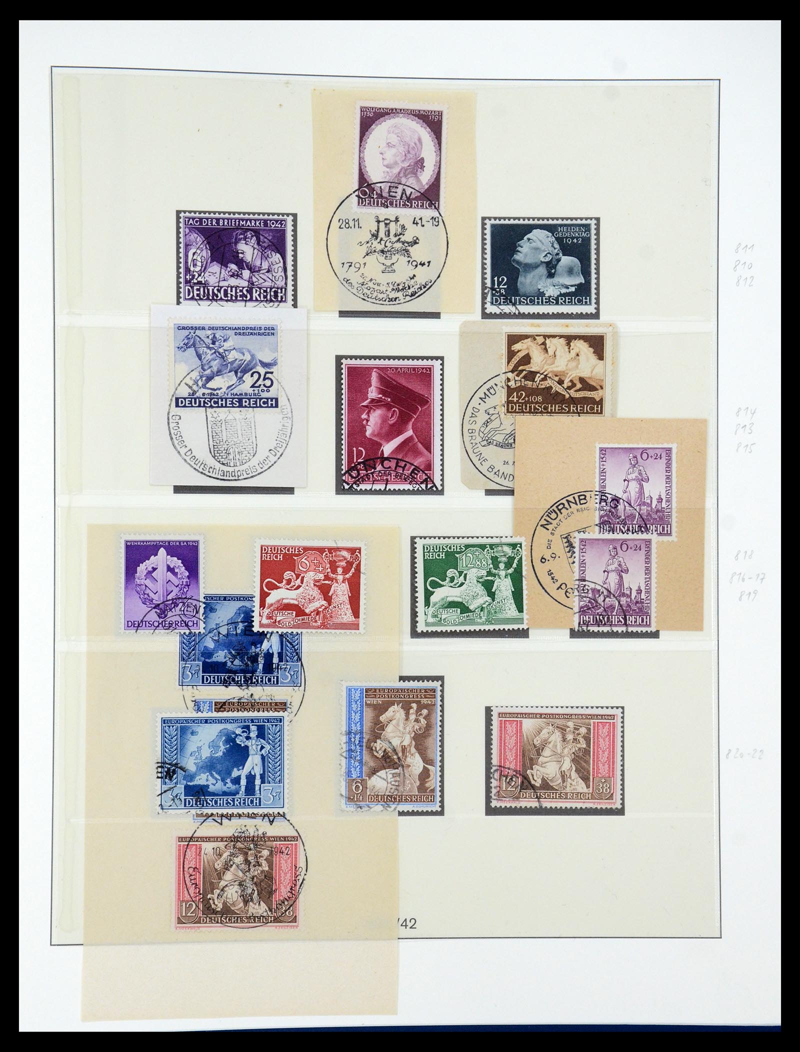 35429 030 - Stamp Collection 35429 German Reich 1933-1945.