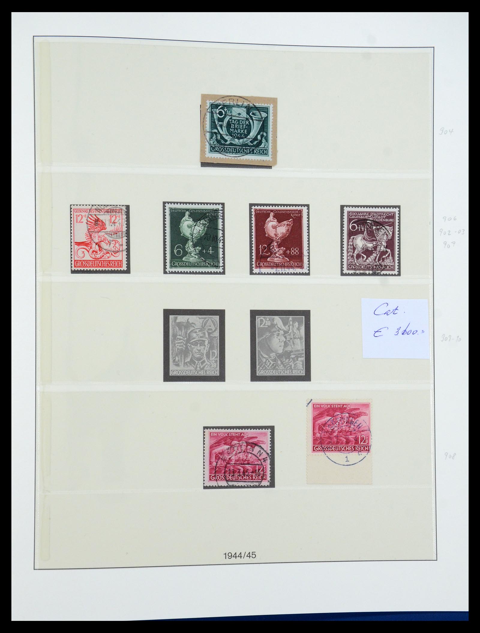 35429 036 - Stamp Collection 35429 German Reich 1933-1945.