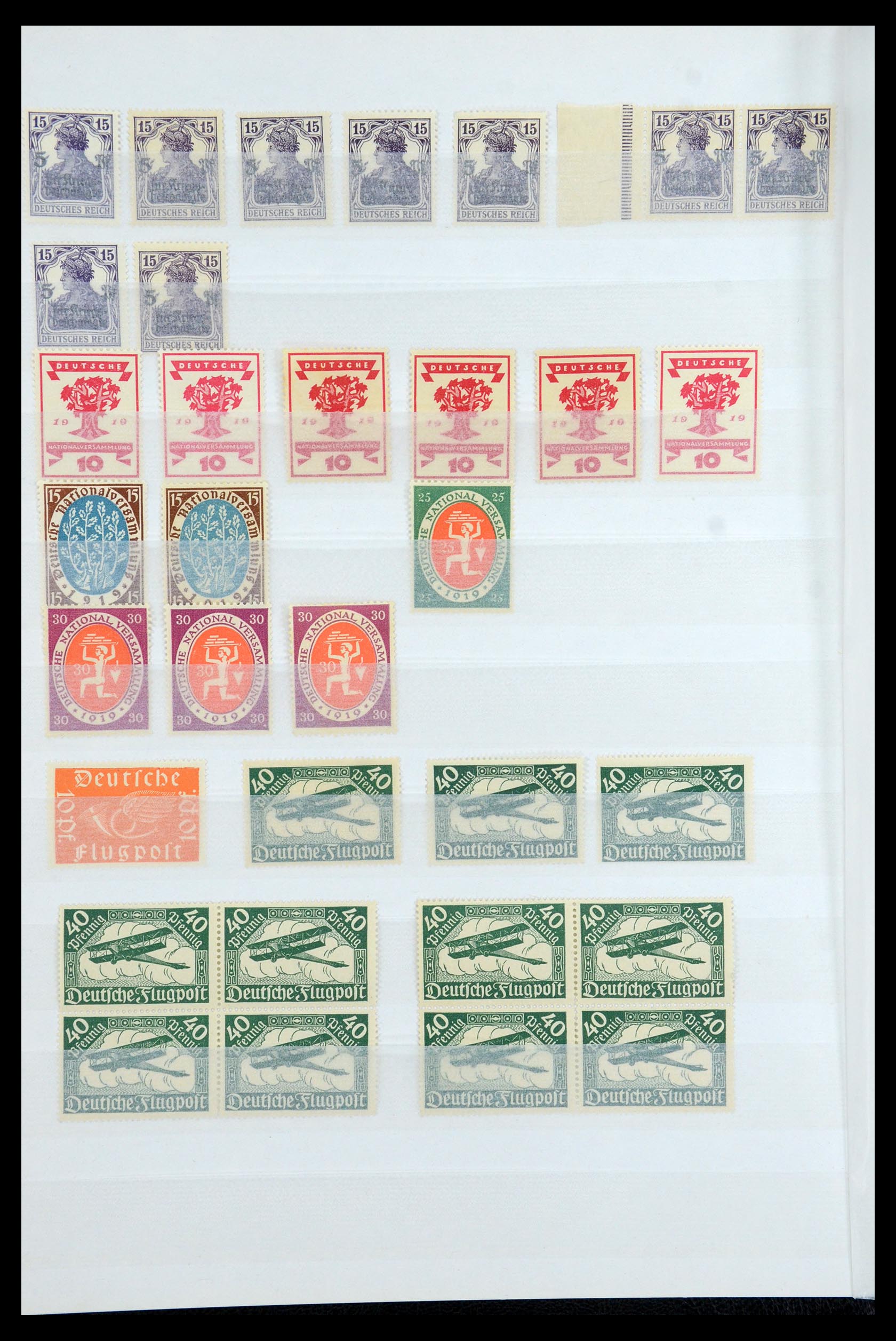 35430 004 - Postzegelverzameling 35430 Duitse Rijk postfris ca. 1900-1945.