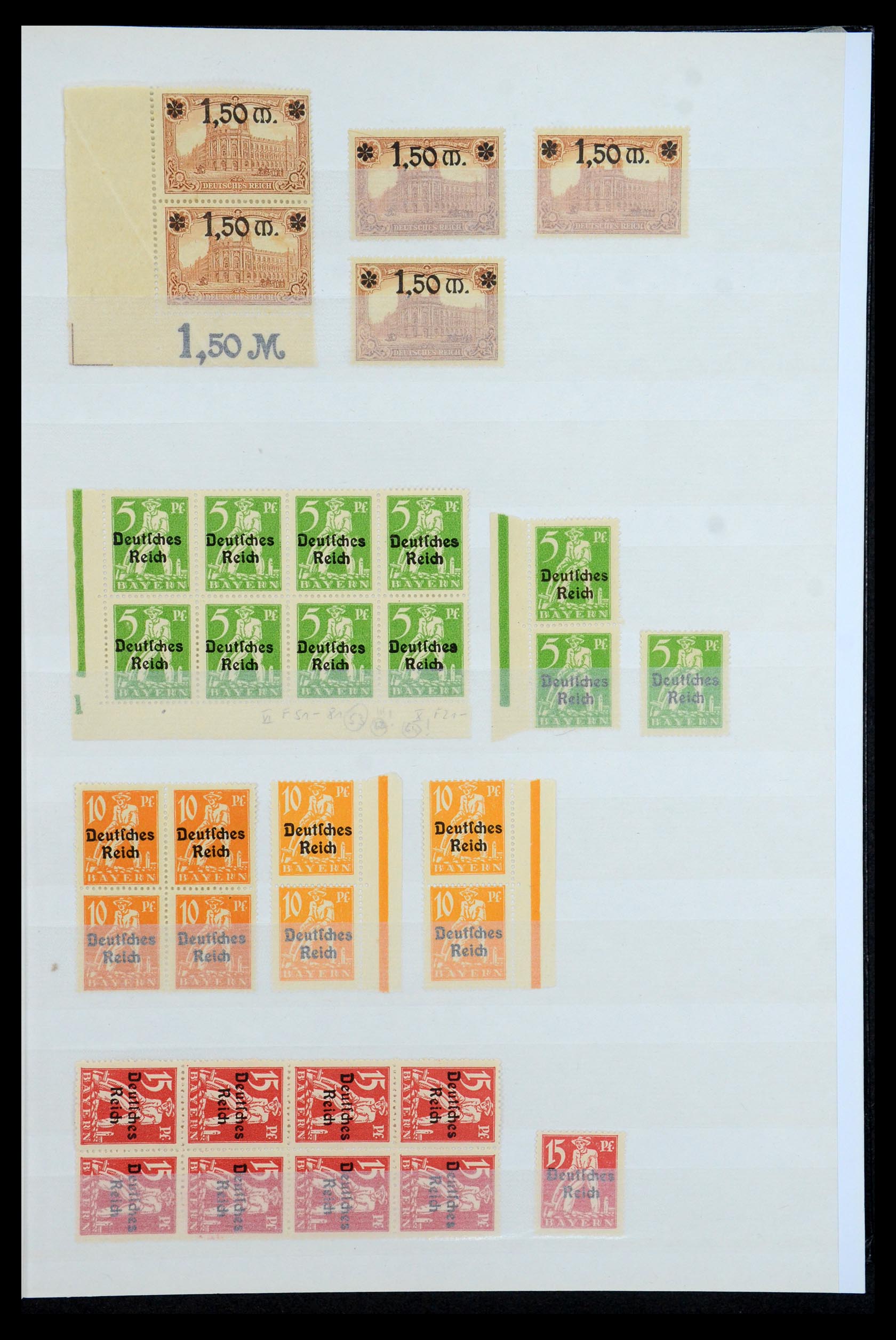 35430 007 - Postzegelverzameling 35430 Duitse Rijk postfris ca. 1900-1945.