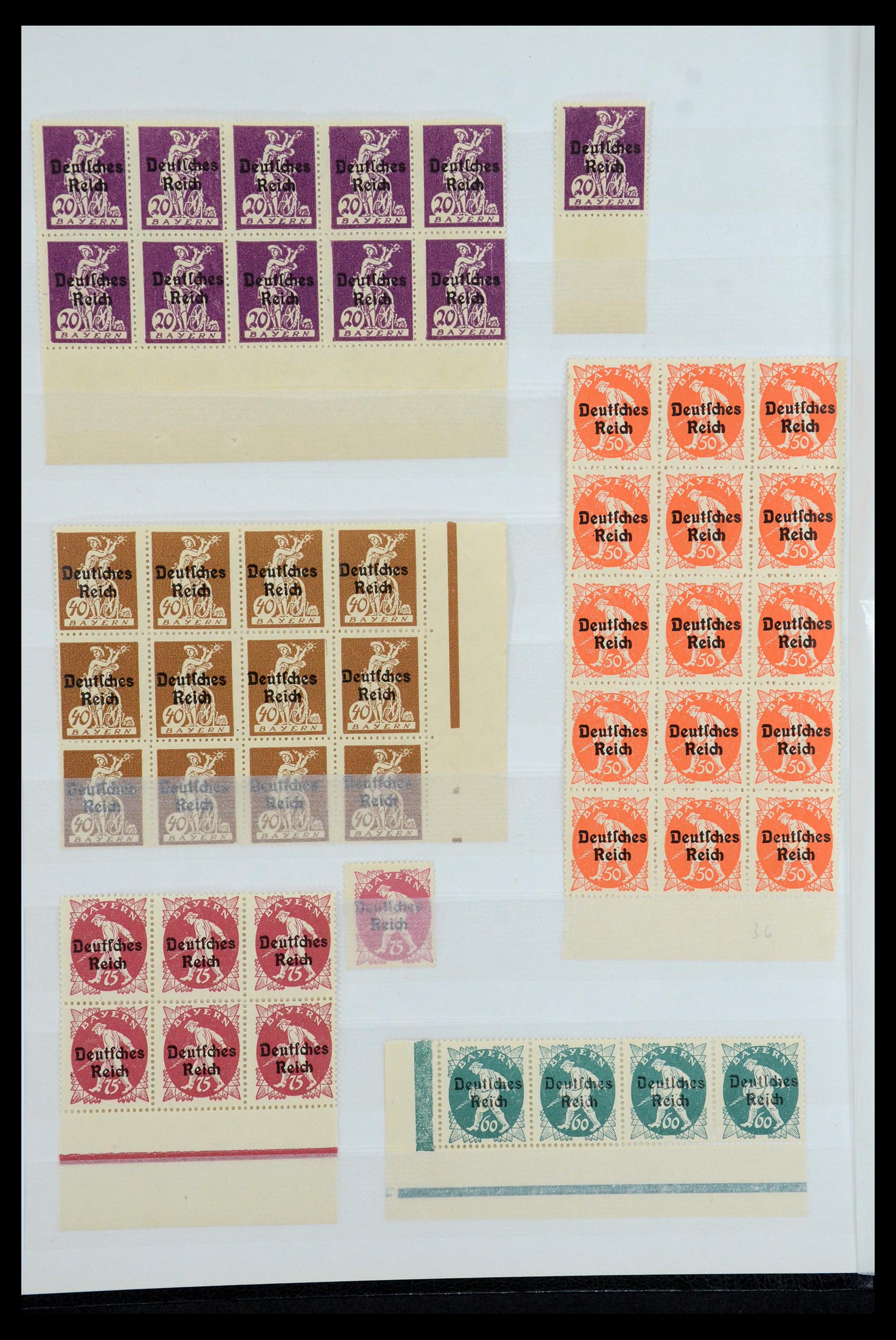 35430 008 - Postzegelverzameling 35430 Duitse Rijk postfris ca. 1900-1945.